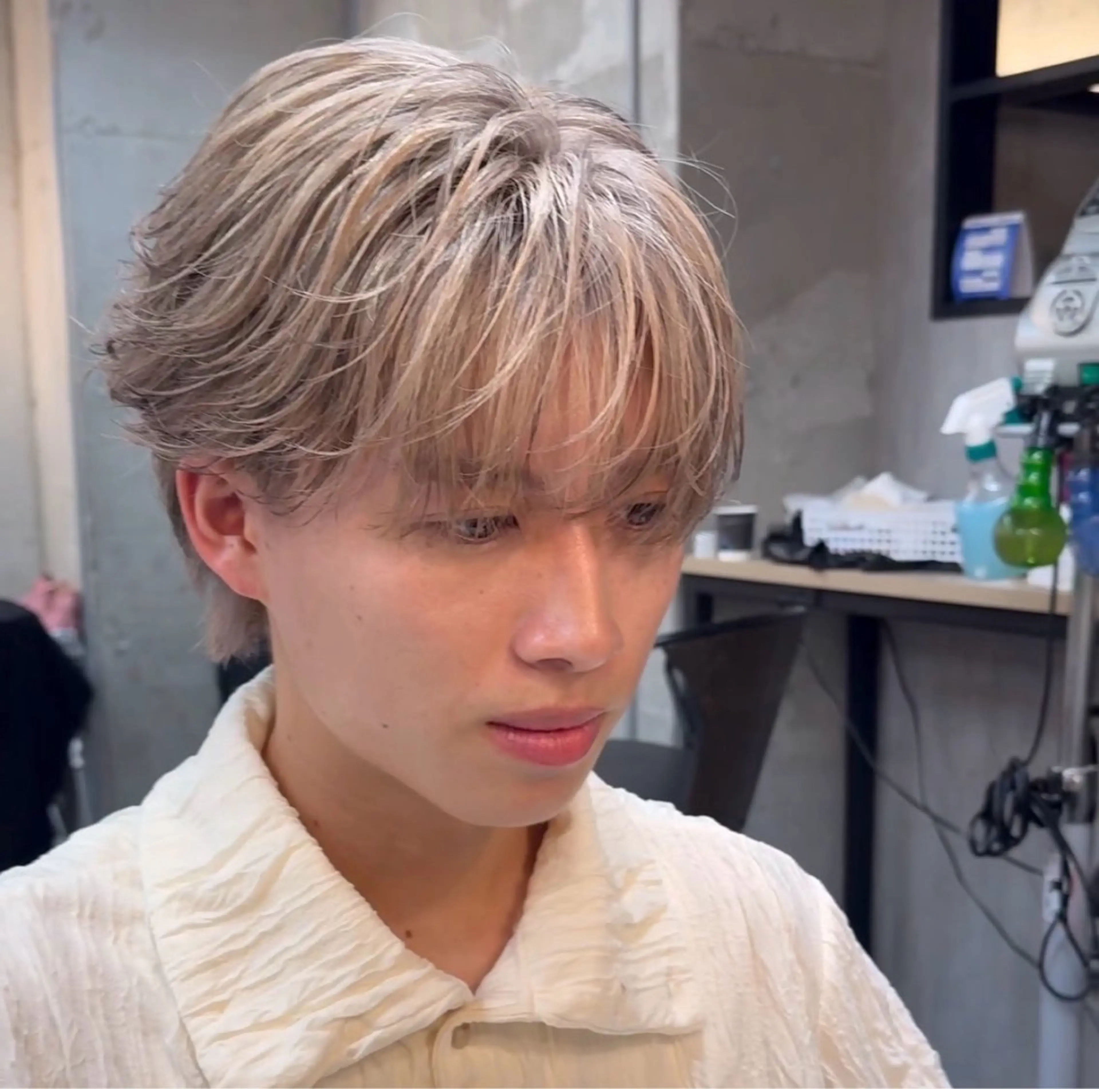 カラー メンズ カット ヘアカラー ‎🤍モテ/メンズ KEISHO🩶のヘアスタイル