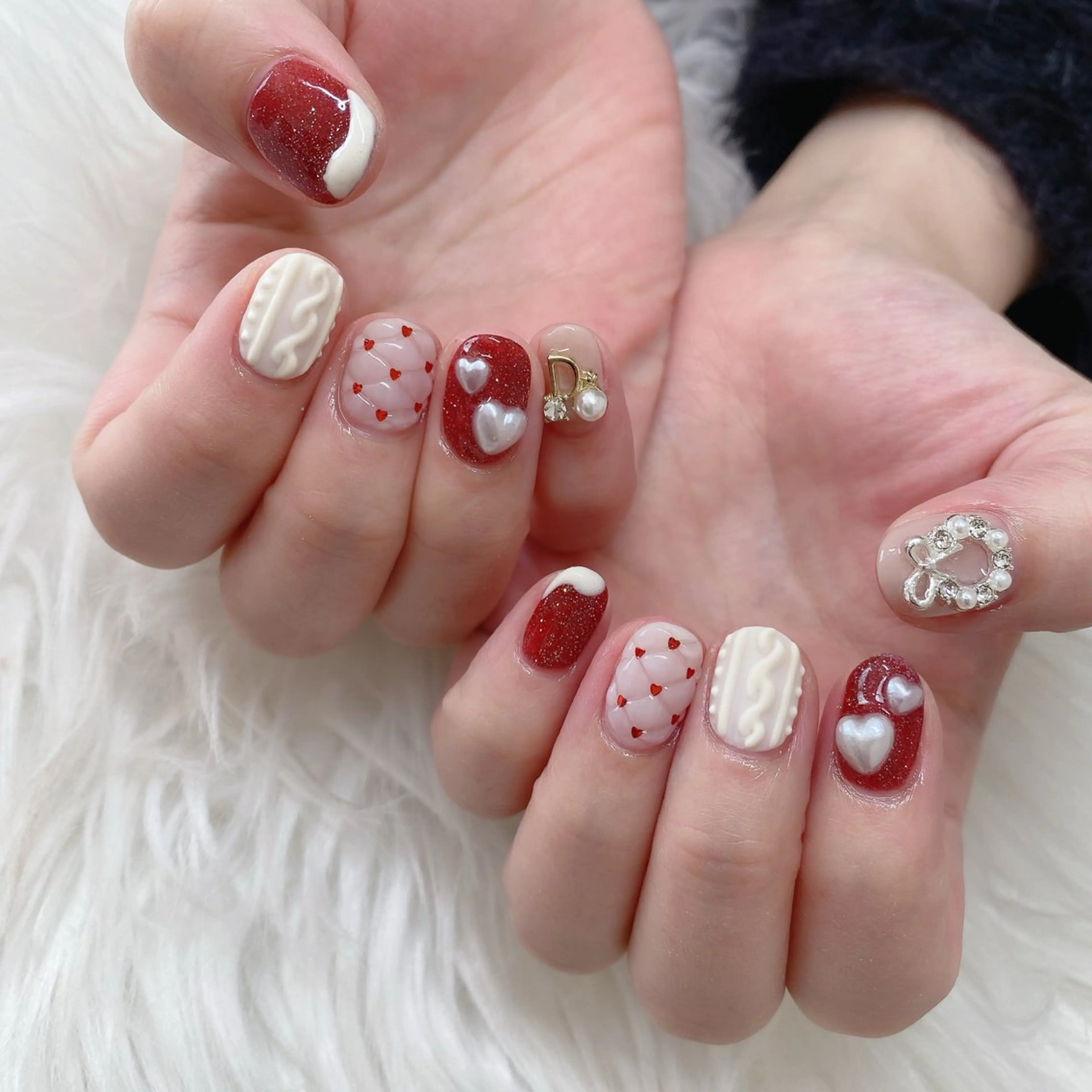 ネイル 冬ネイル ハンドネイル nail salon 102のその他イメージ