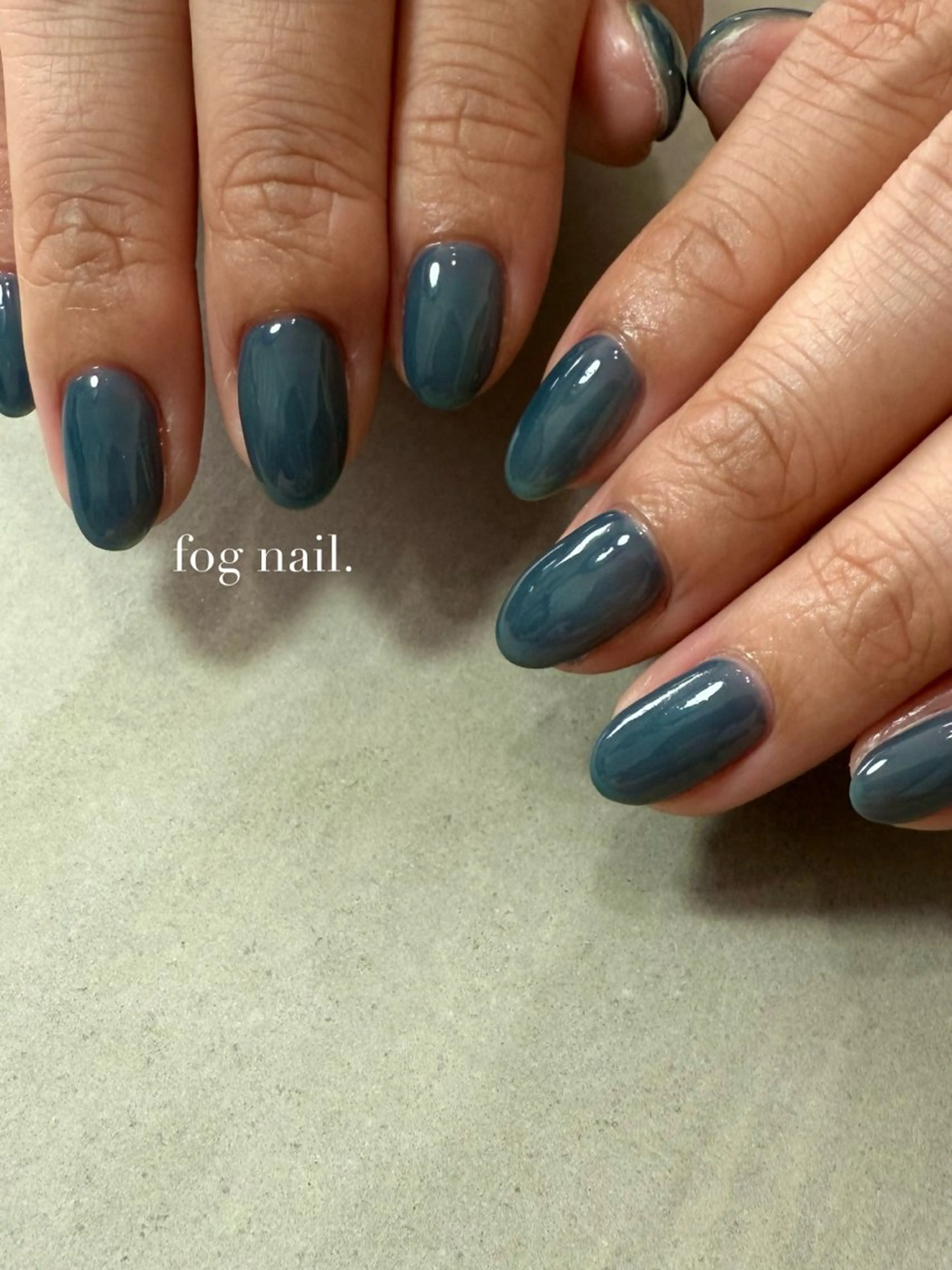 ネイル ワンカラーネイル ハンドネイル fog nail.のネイルデザイン