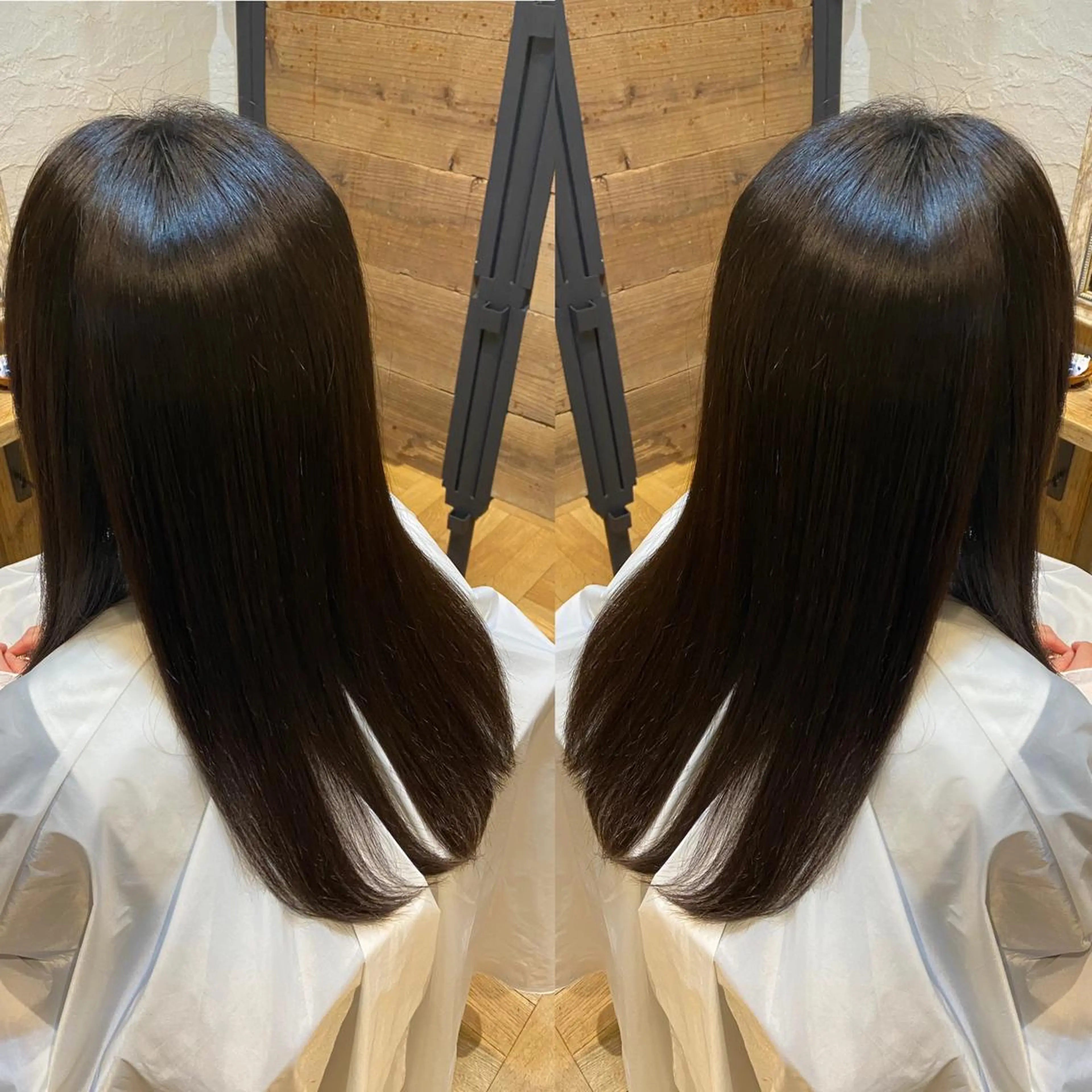 ロング カット ヘアカラー トリートメント 青木 啓輔のヘアスタイル