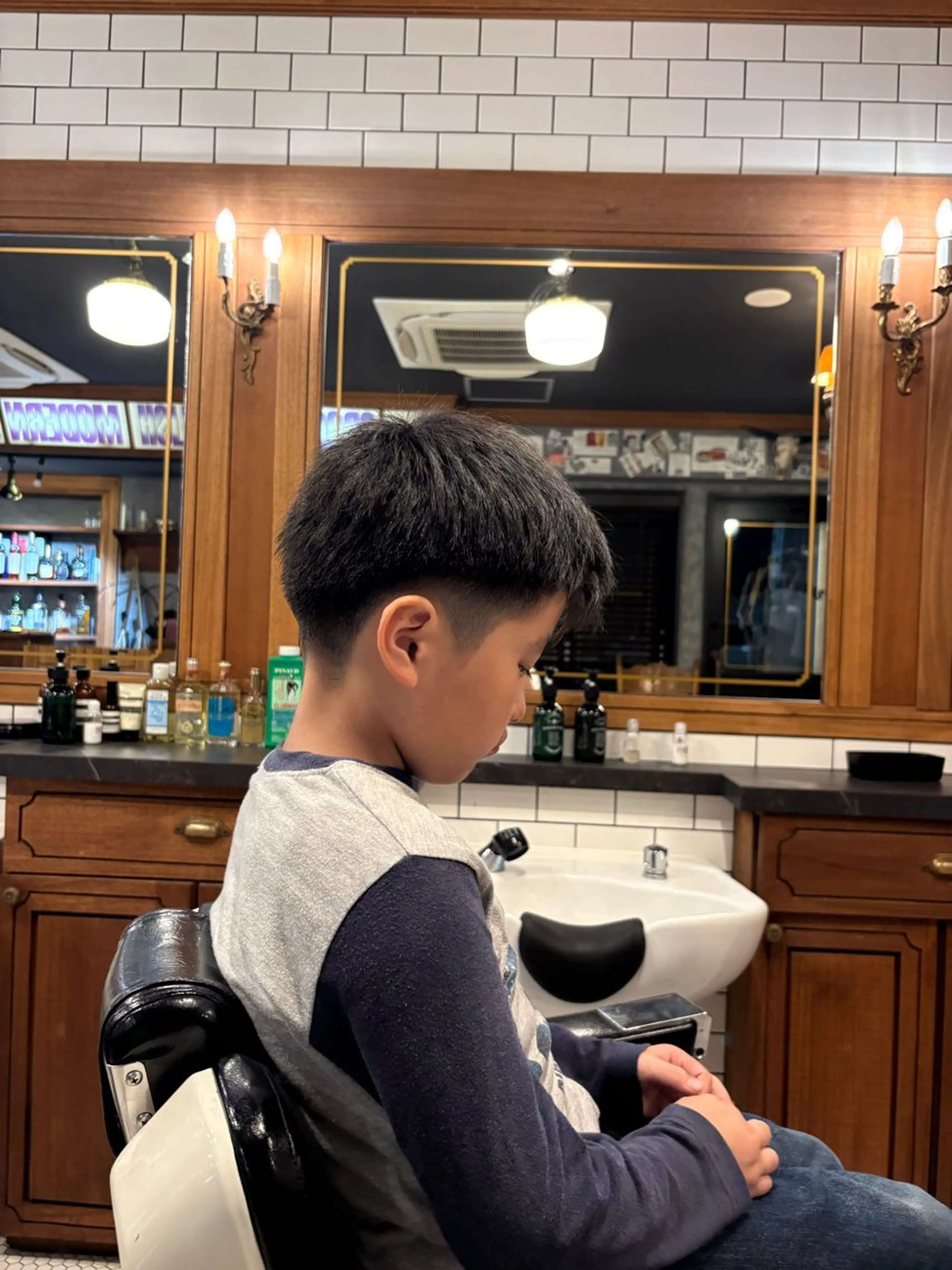 キッズ カット BARBER BAR SAWAS所属・高澤 ひかるのヘアスタイル