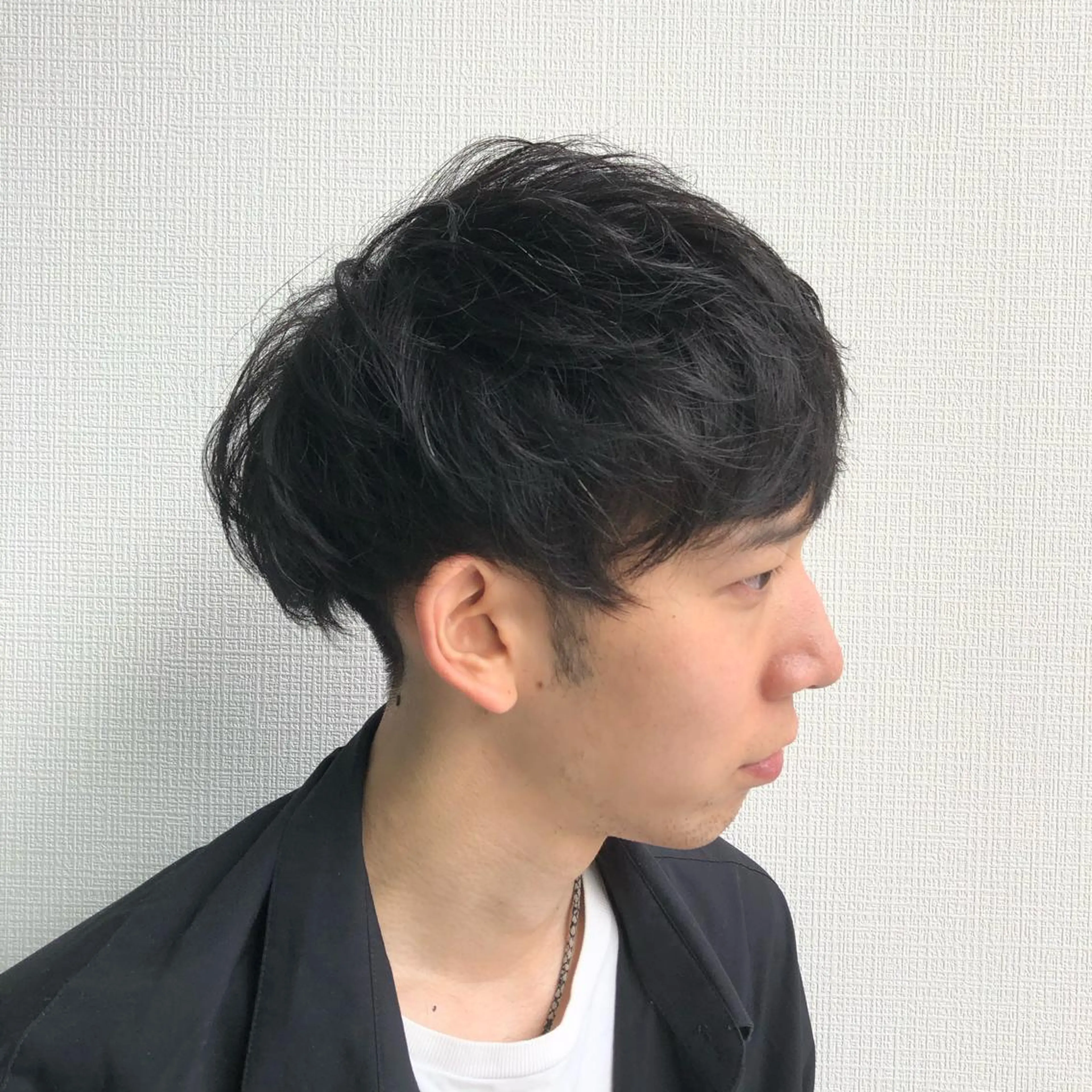 ショート メンズ マッシュ カット RAIA💎ケア ブリーチ＆パーマ💎のヘアスタイル