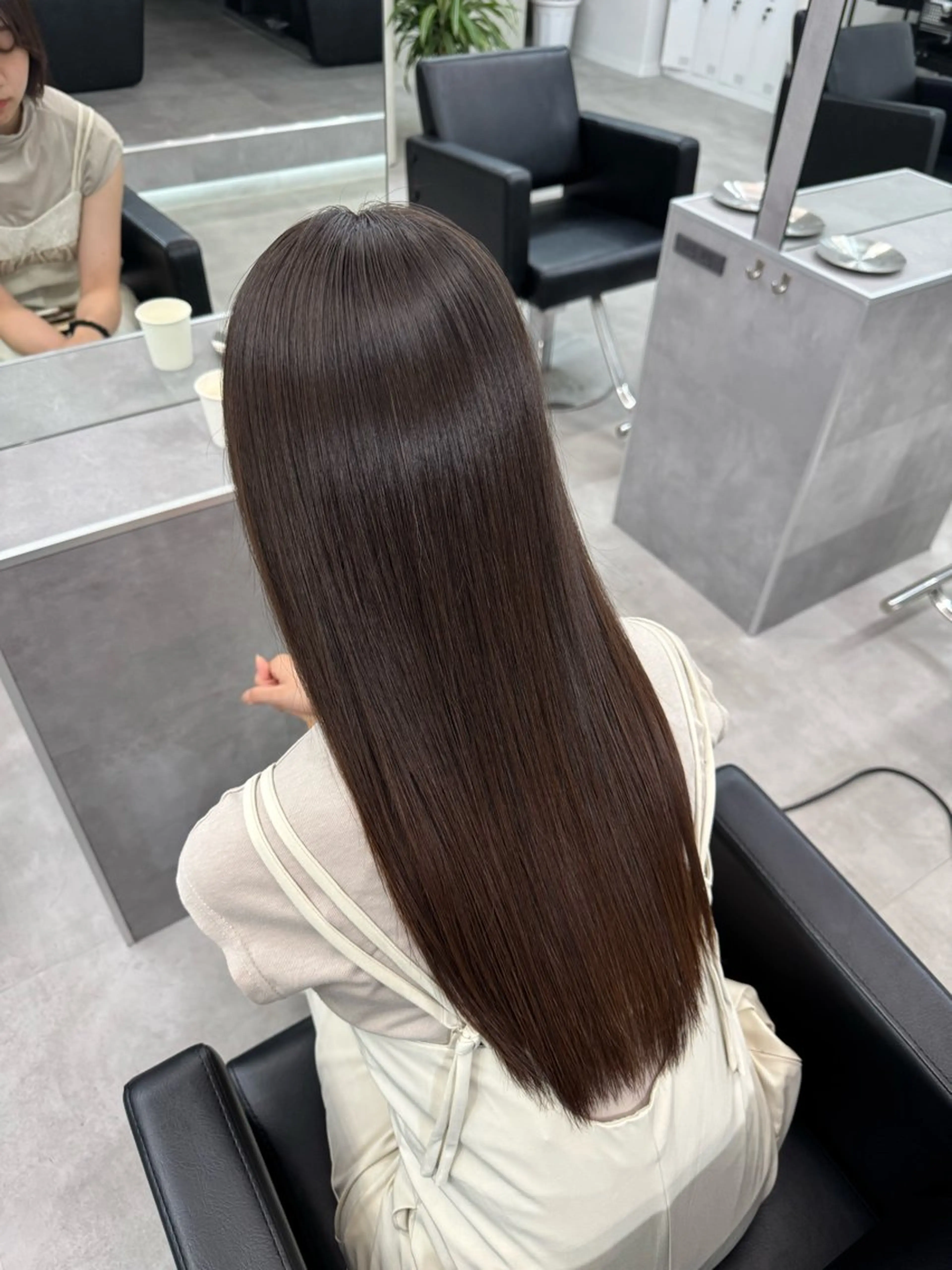 ロング 縮毛矯正 💎神戸三宮puty _ai✨💎のヘアスタイル