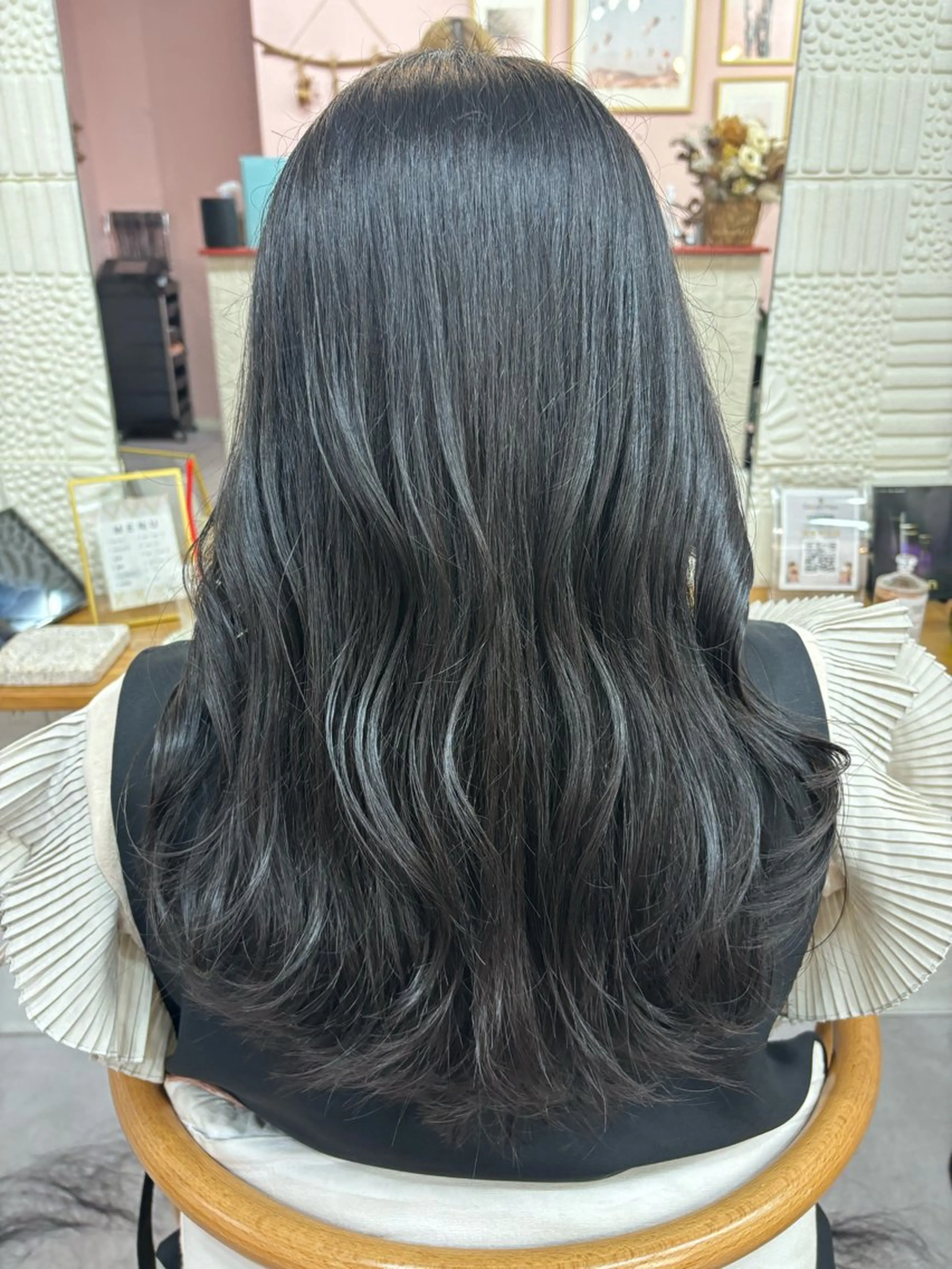 ロング 大久保 愛のヘアスタイル