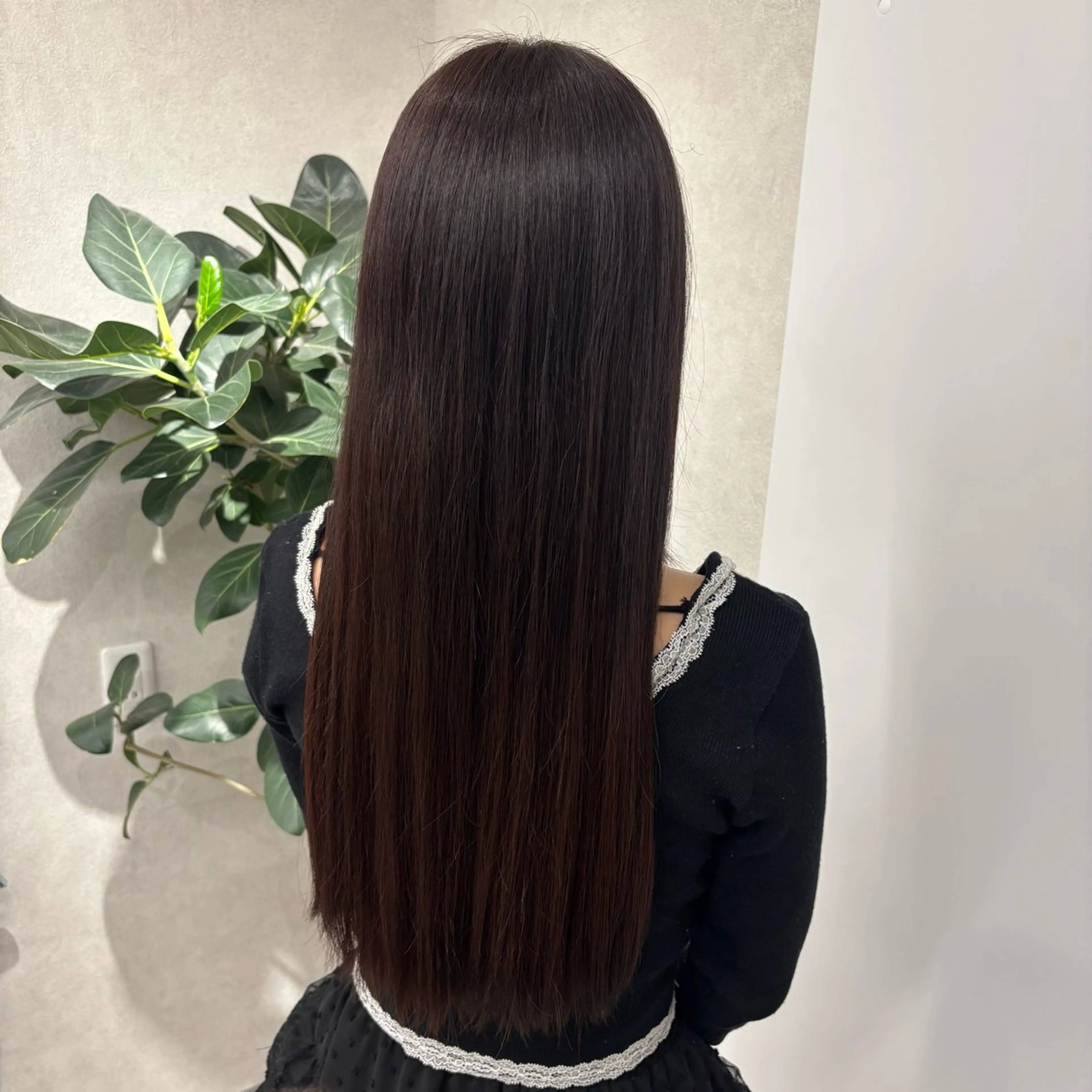 セミロング ヘアカラー トリートメント 🩵似合わせカット/ カラー/あさか 🩵のヘアスタイル