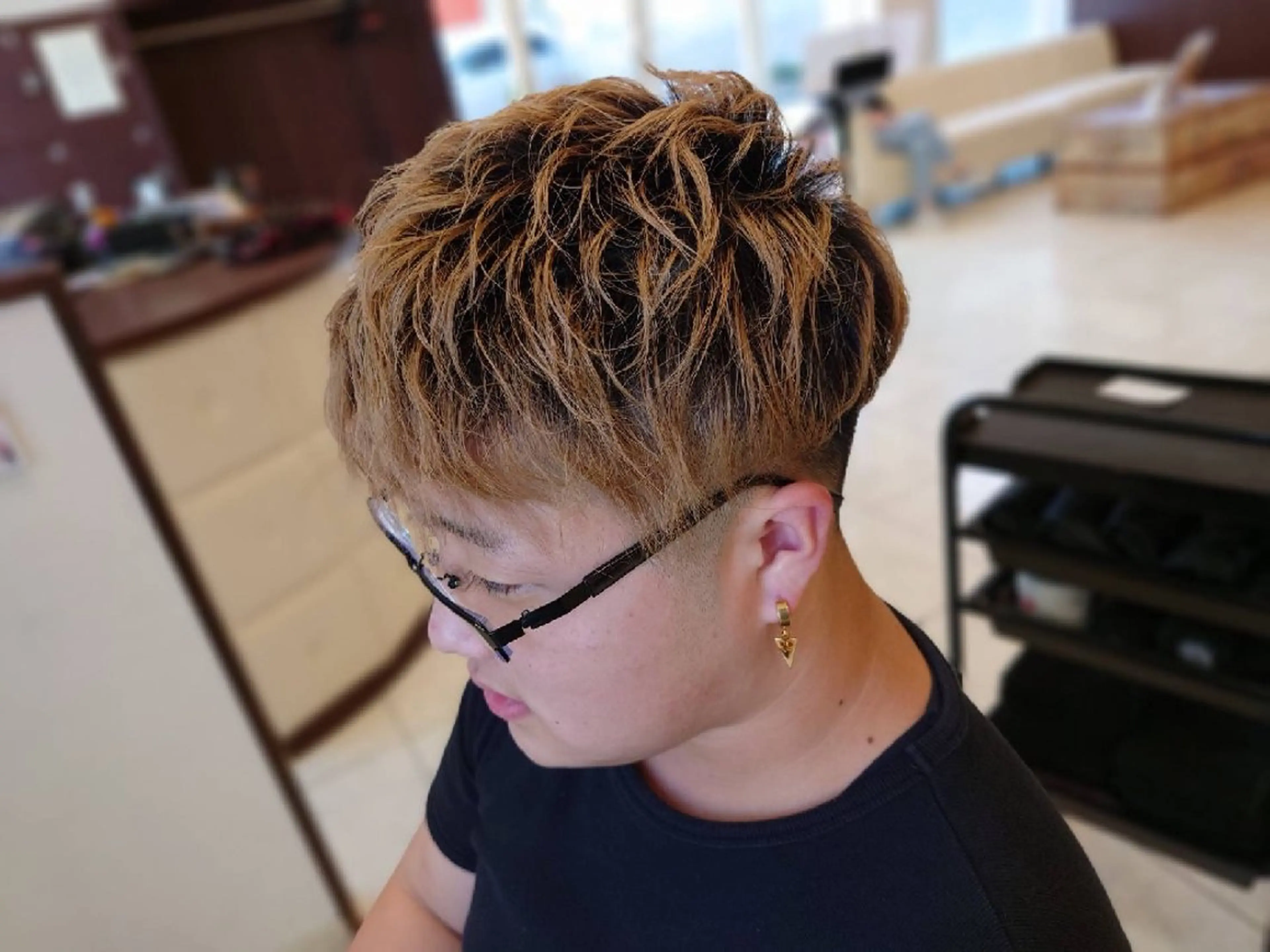 ショート 縮毛矯正✨艶髪　 シノハラ✨髪質改善のヘアスタイル