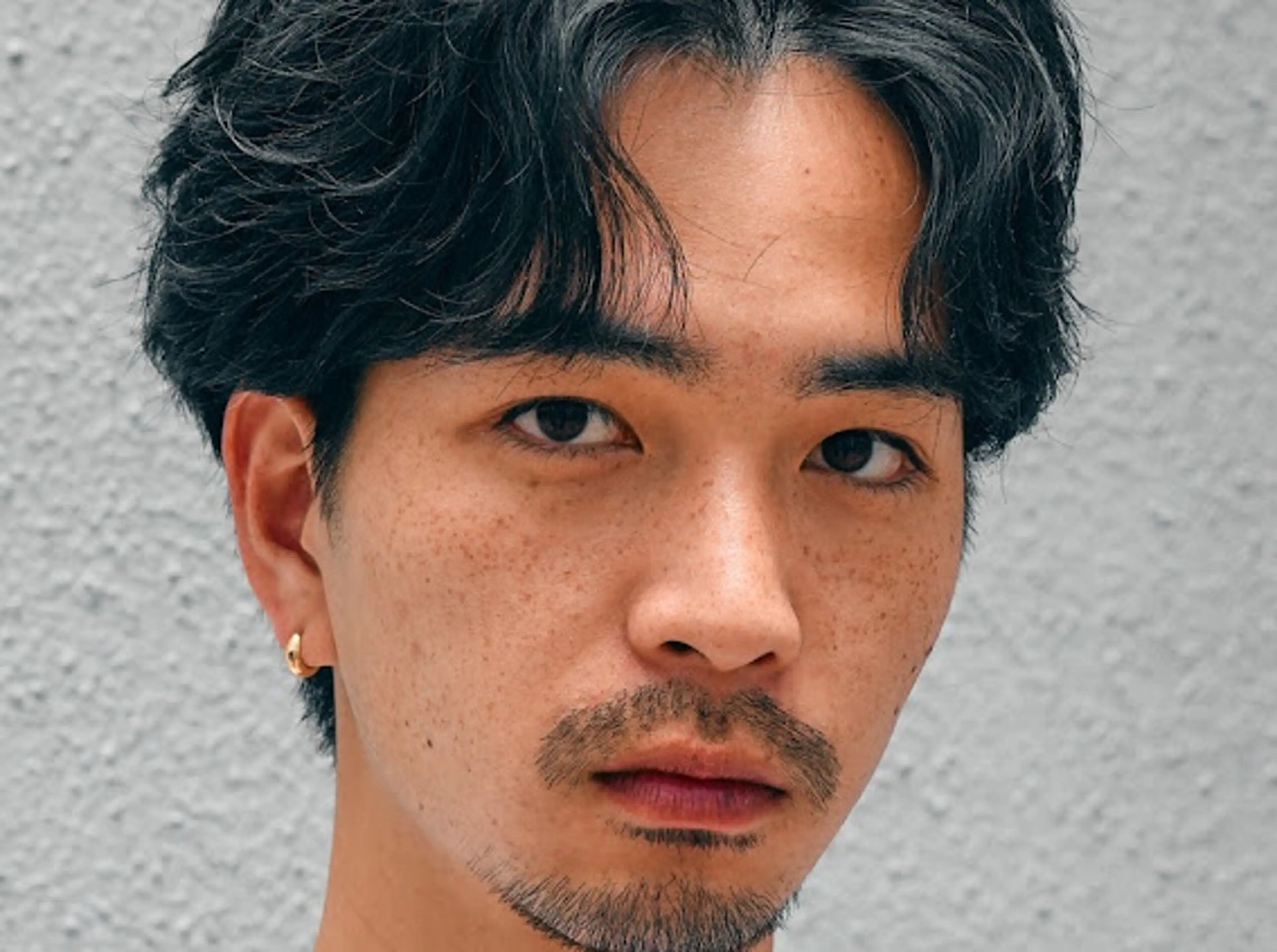 パーマ メンズ フェザーパーマ メンズパーマ カット パーマ フェザーパーマ原宿 fifth 凜空のヘアスタイル