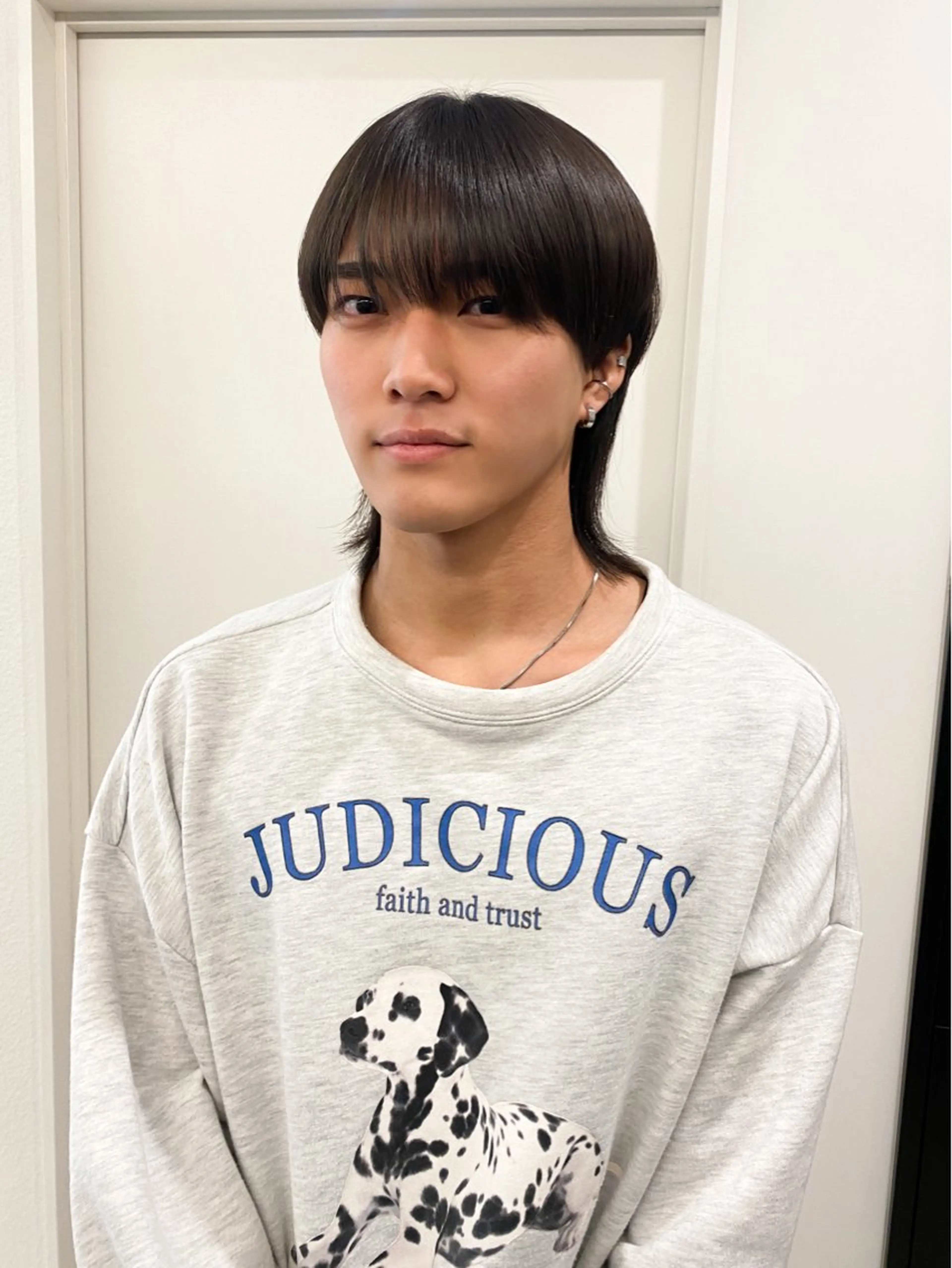 メンズ マッシュ シースルーマッシュ メンズウルフカット ウルフカット カット ボブ/髪質改善/ レイヤー/池澤慎人のヘアスタイル