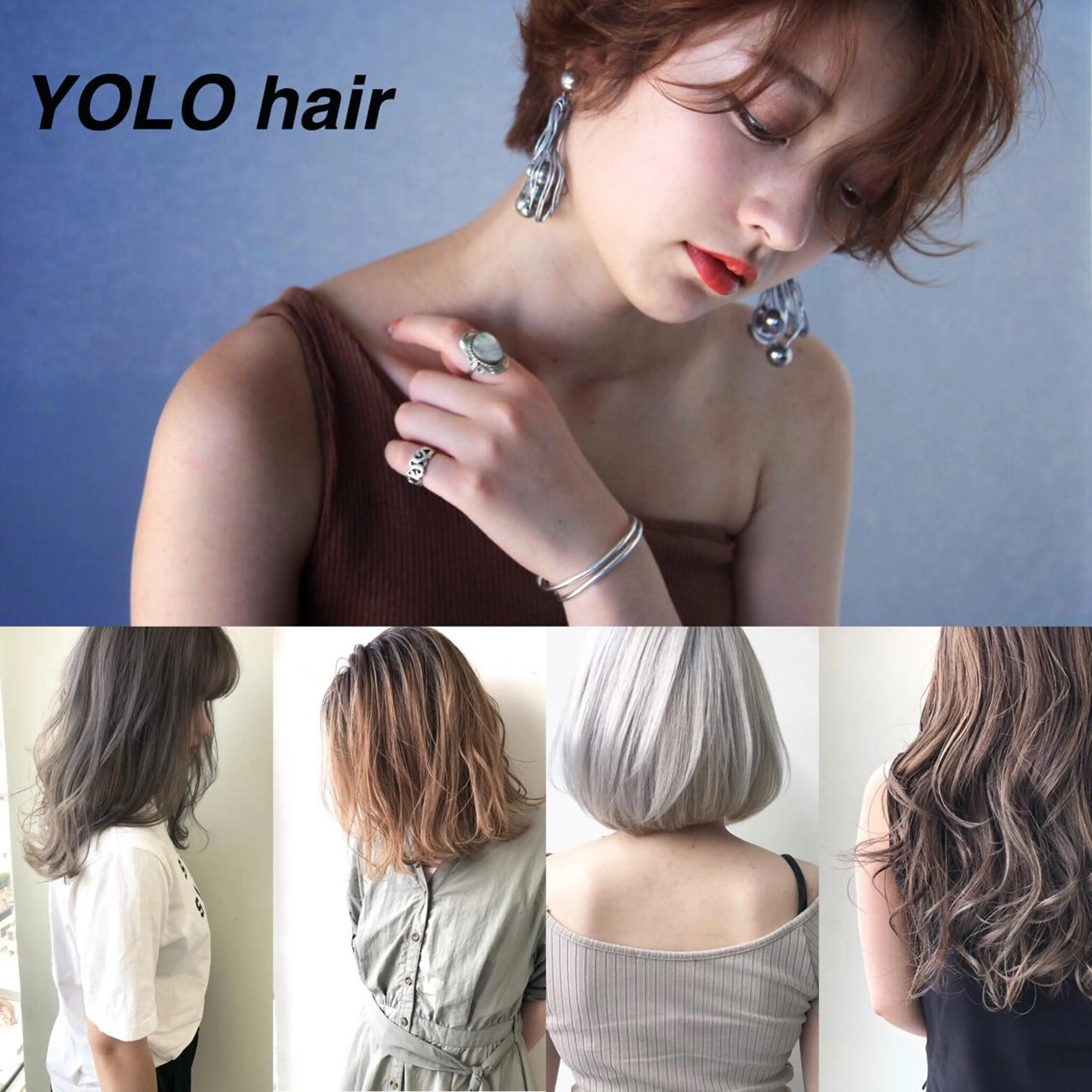 ロング カット ヘアカラー トリートメント 小澤大輔 YOLO hairのヘアスタイル