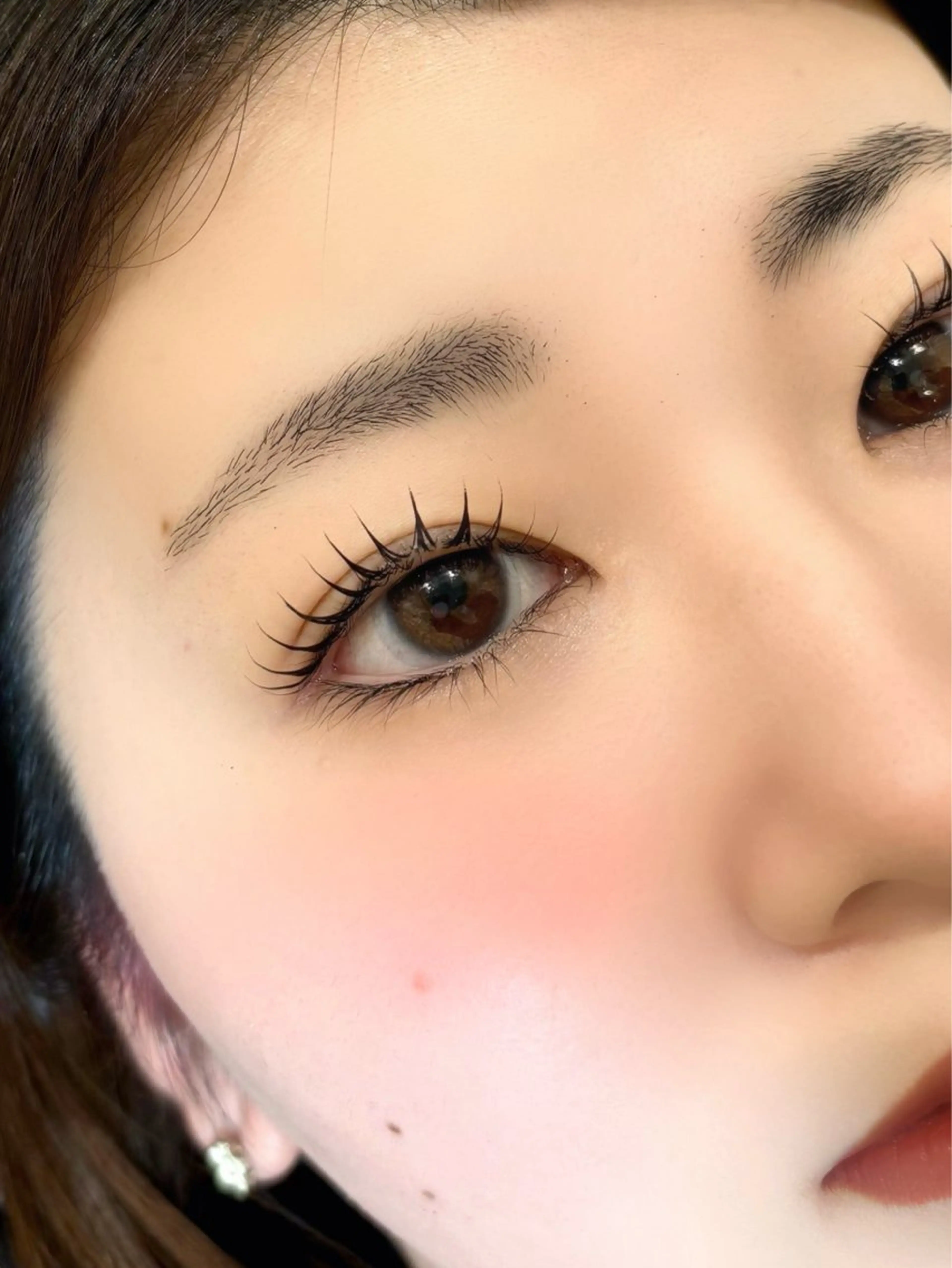 マツエク・マツパ 一重×まつ毛パーマ マツパ Eyelash salon Blanc所属・鈴木 美空のマツエク・マツパデザイン