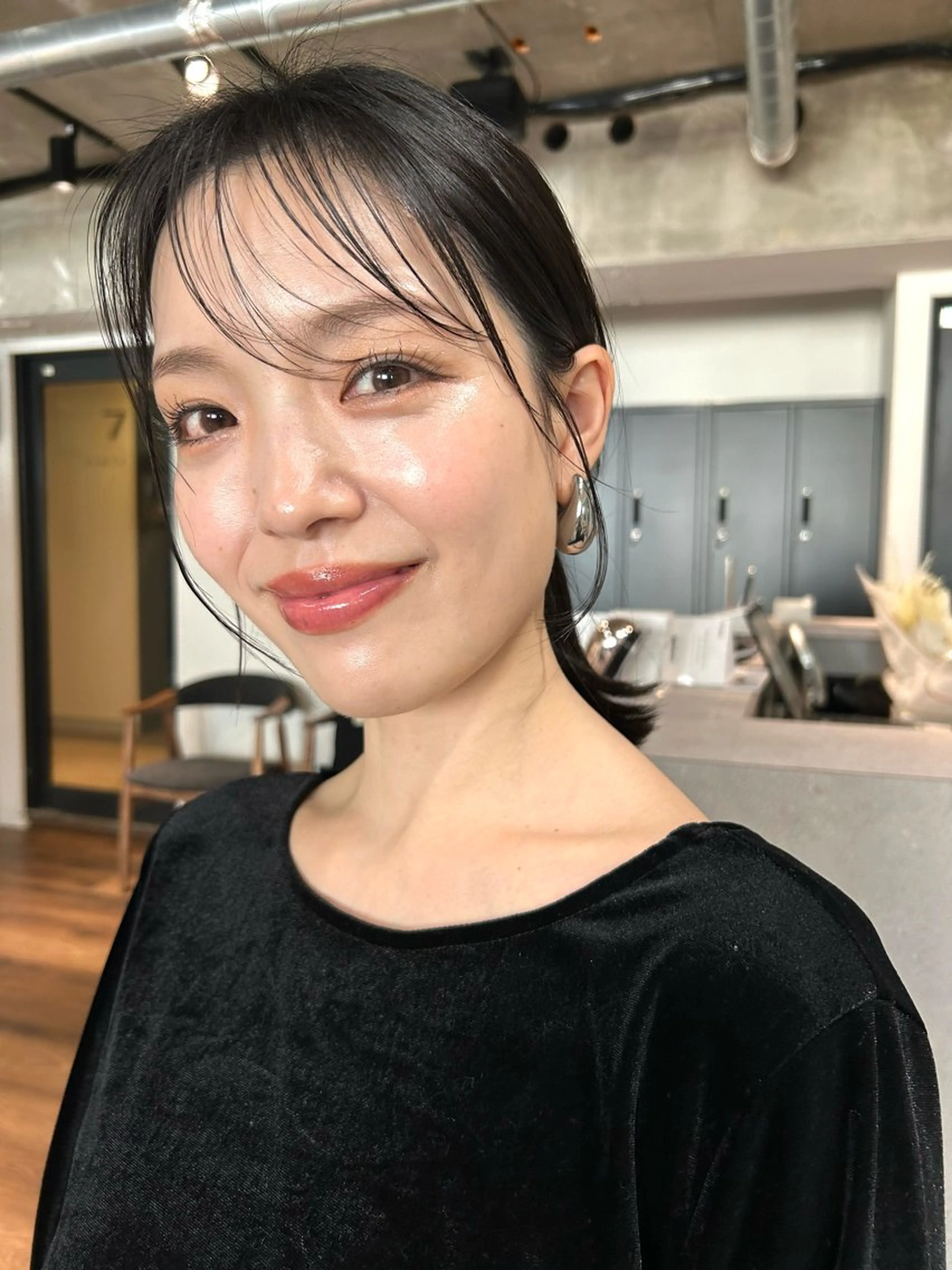 うる艶前髪縮毛矯正✨の写真