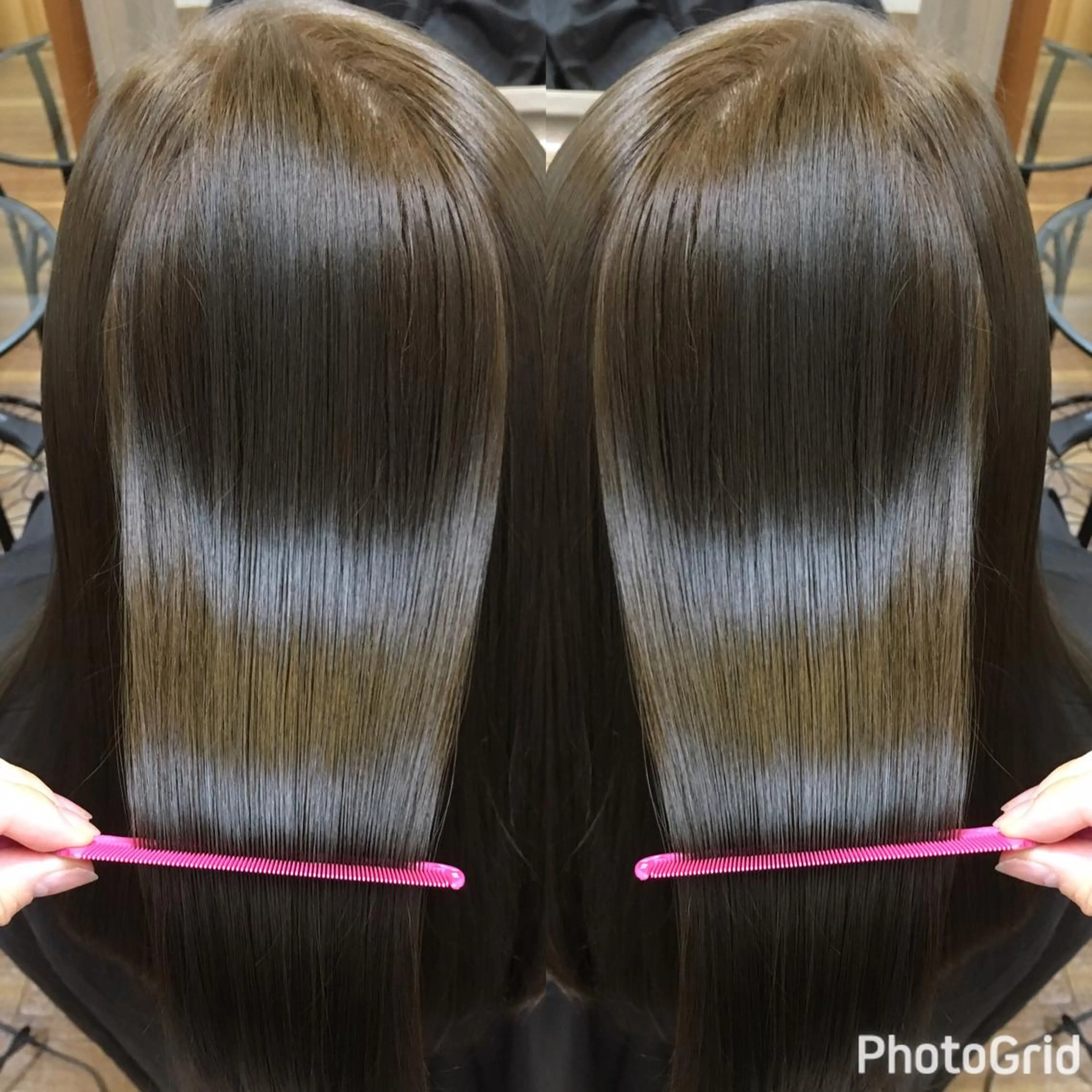 セミロング カラー パーマ ヘアアレンジ メンズ キッズ ネイル マツエク・マツパ イルミナカラー トリートメント PALETTE(パレット)所属・SHIORI💜口コ ミNo.1艶カラーのヘアスタイル