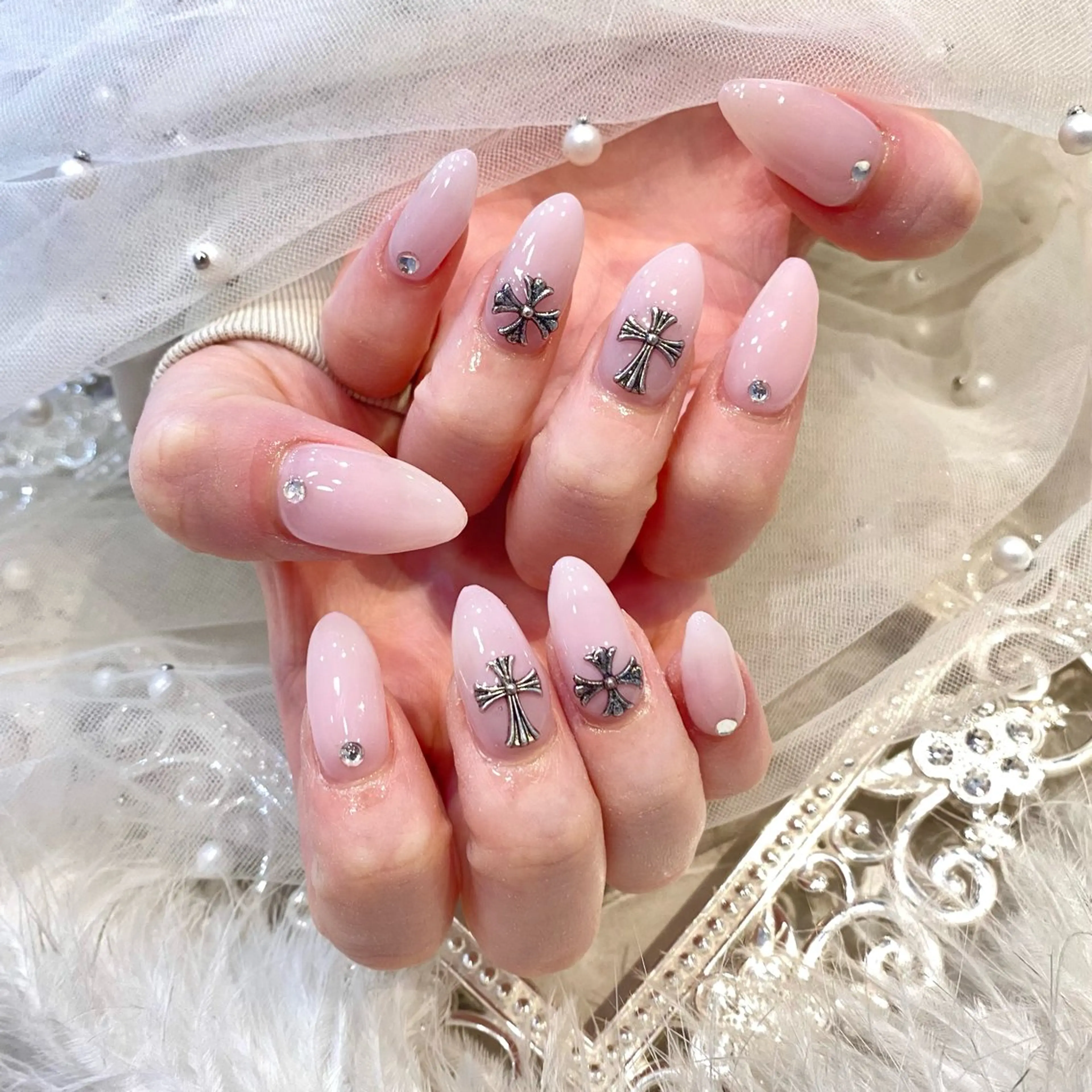 ネイル ハンドネイル Yveil 心斎橋店 hirokoのネイルデザイン