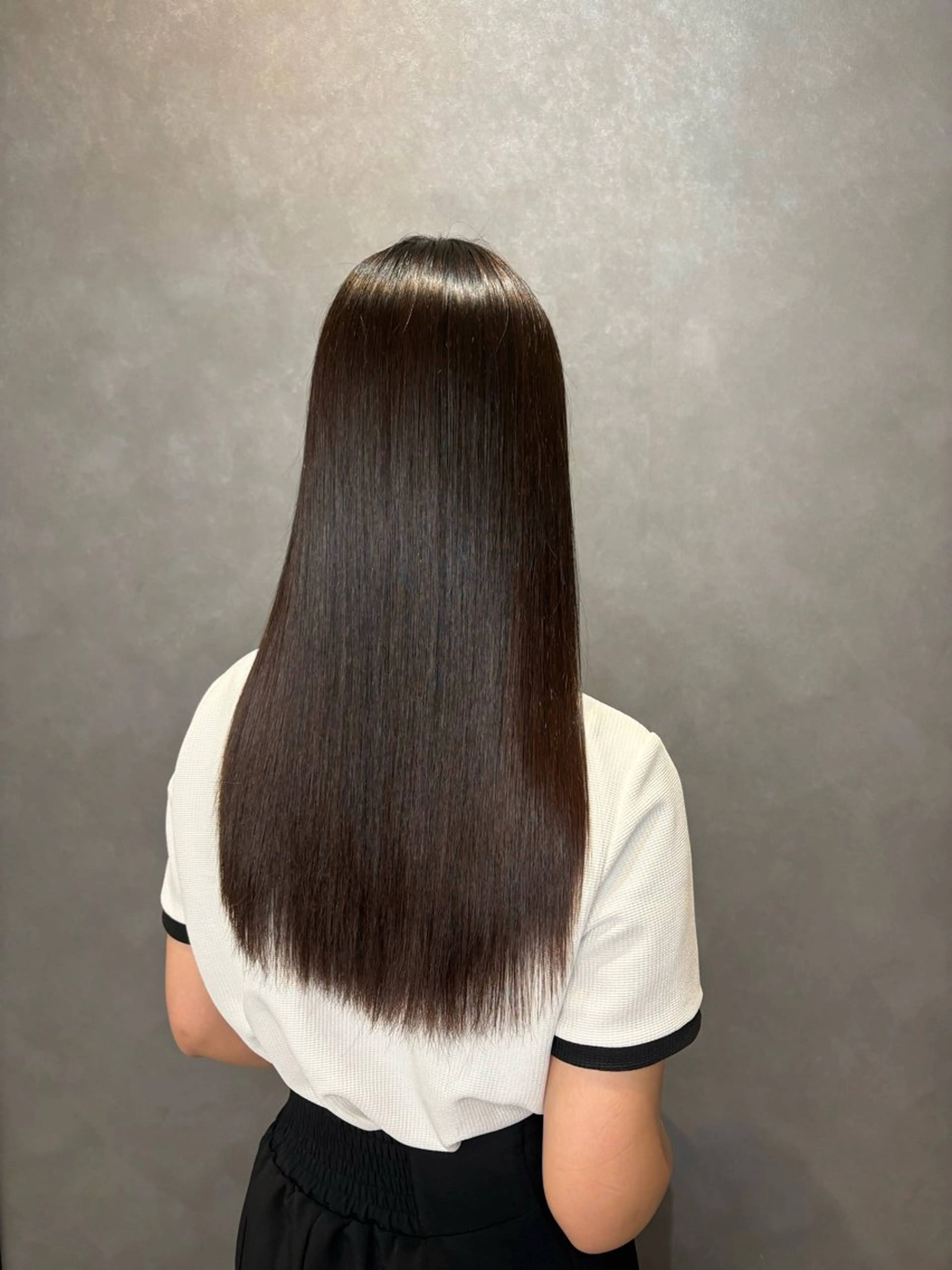 ロング 縮毛矯正 大西ひなた/ 仙台のヘアスタイル