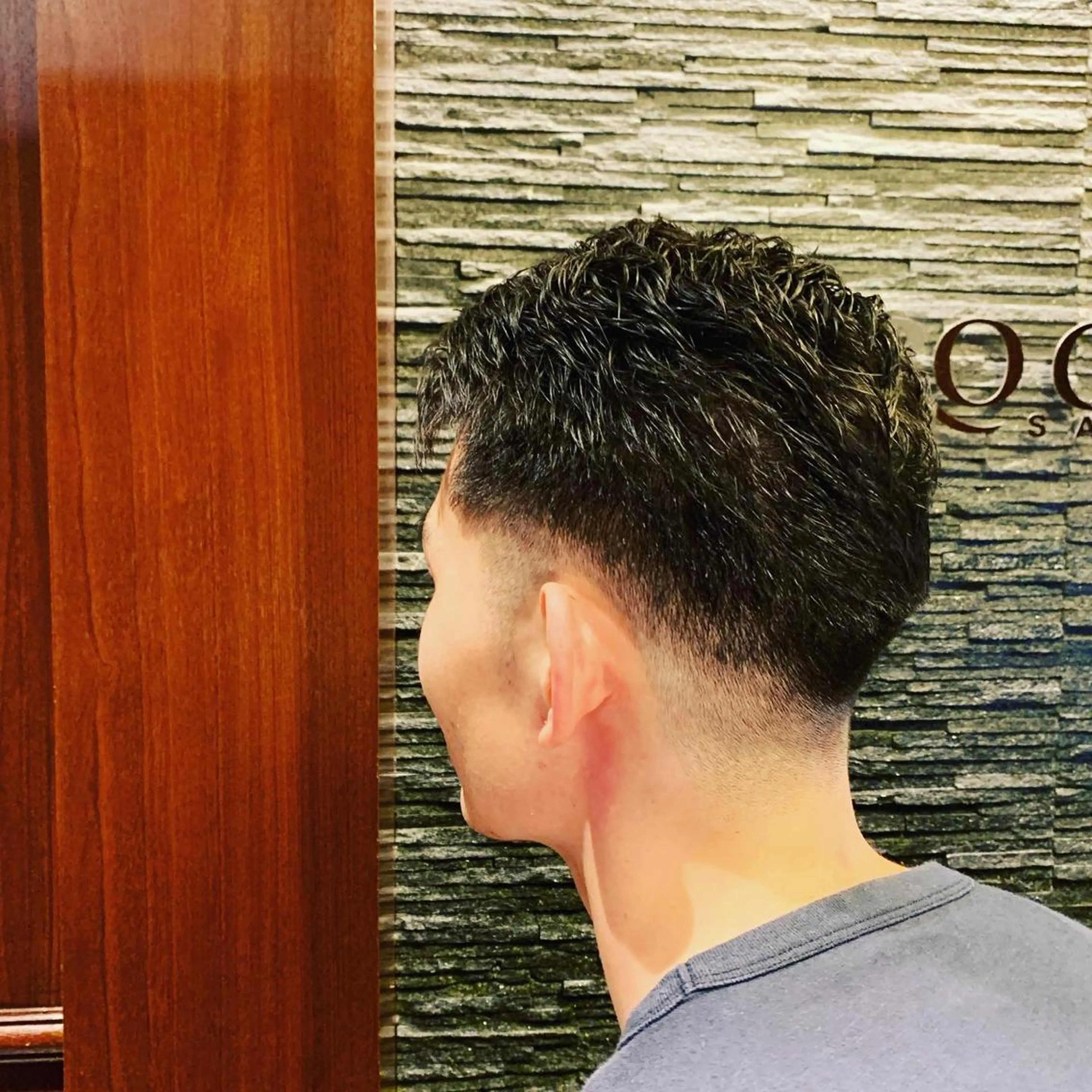 ショート パーマ メンズ ひらお あおとのヘアスタイル