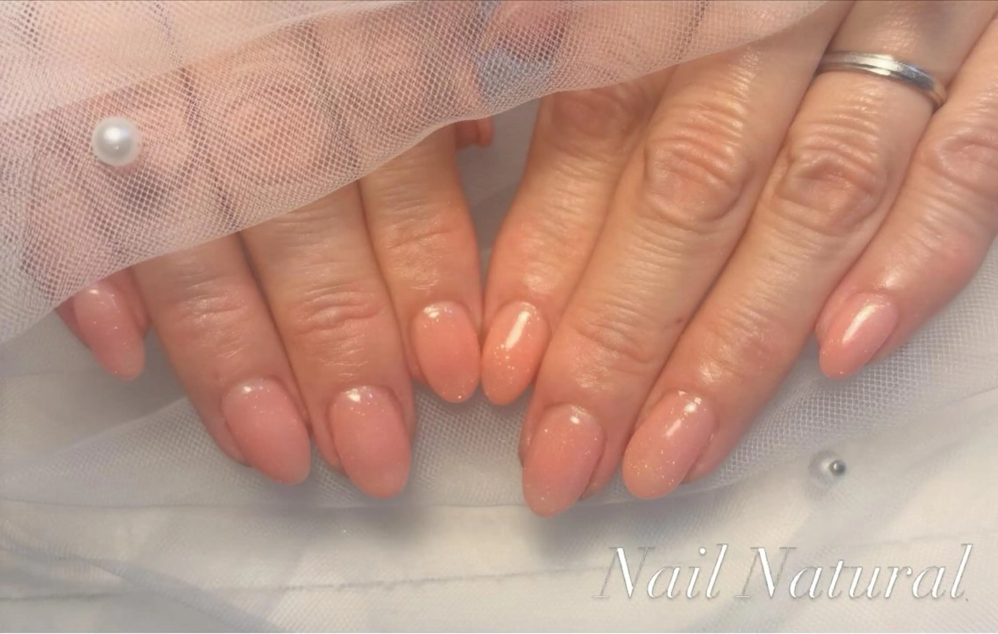 ネイル 持ち込み 春ネイル ハンドネイル Nail salon Natulalのネイルデザイン