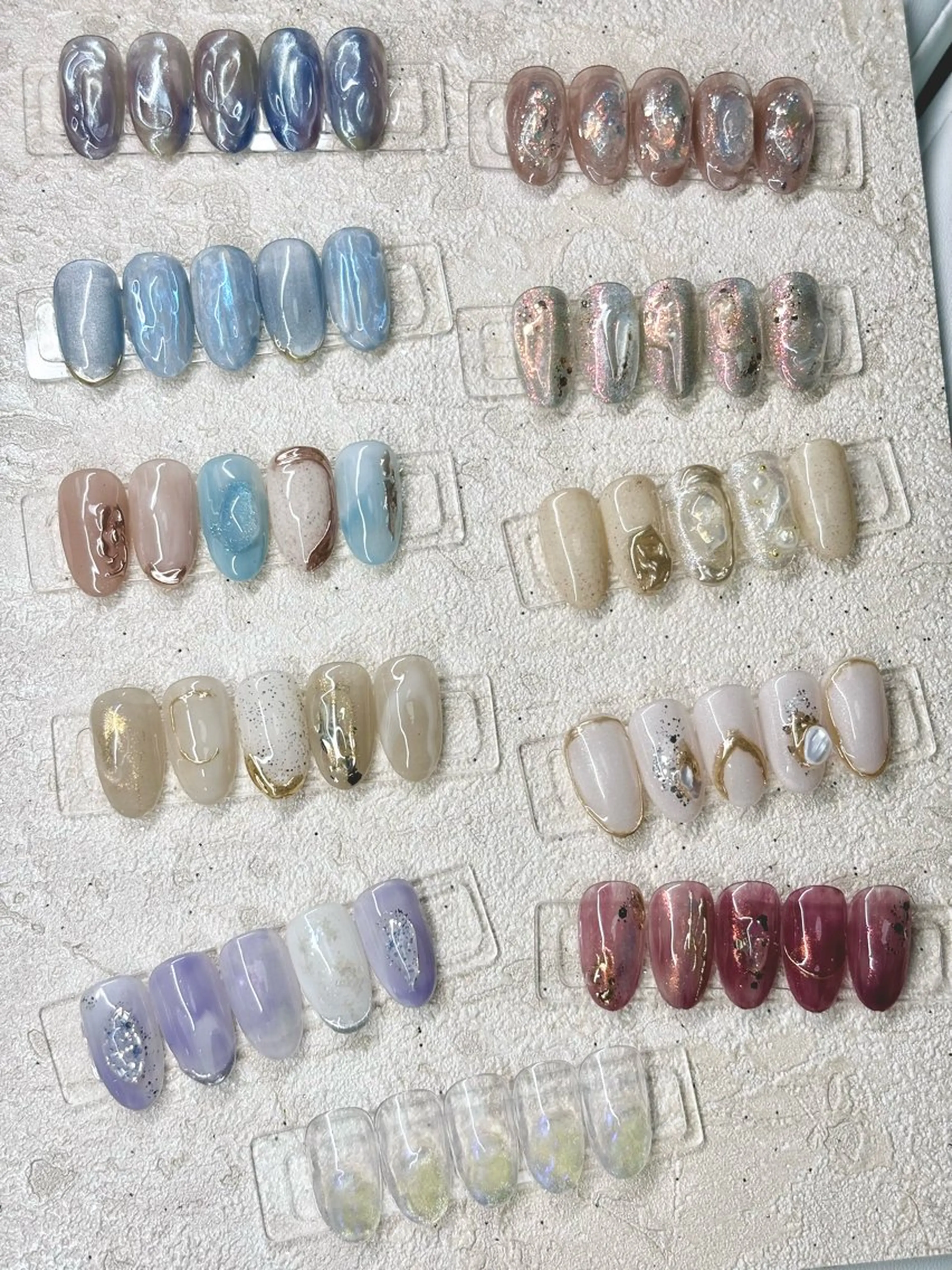 ネイル アートネイル ニュアンスネイル ETE LUNA NAILのネイルデザイン