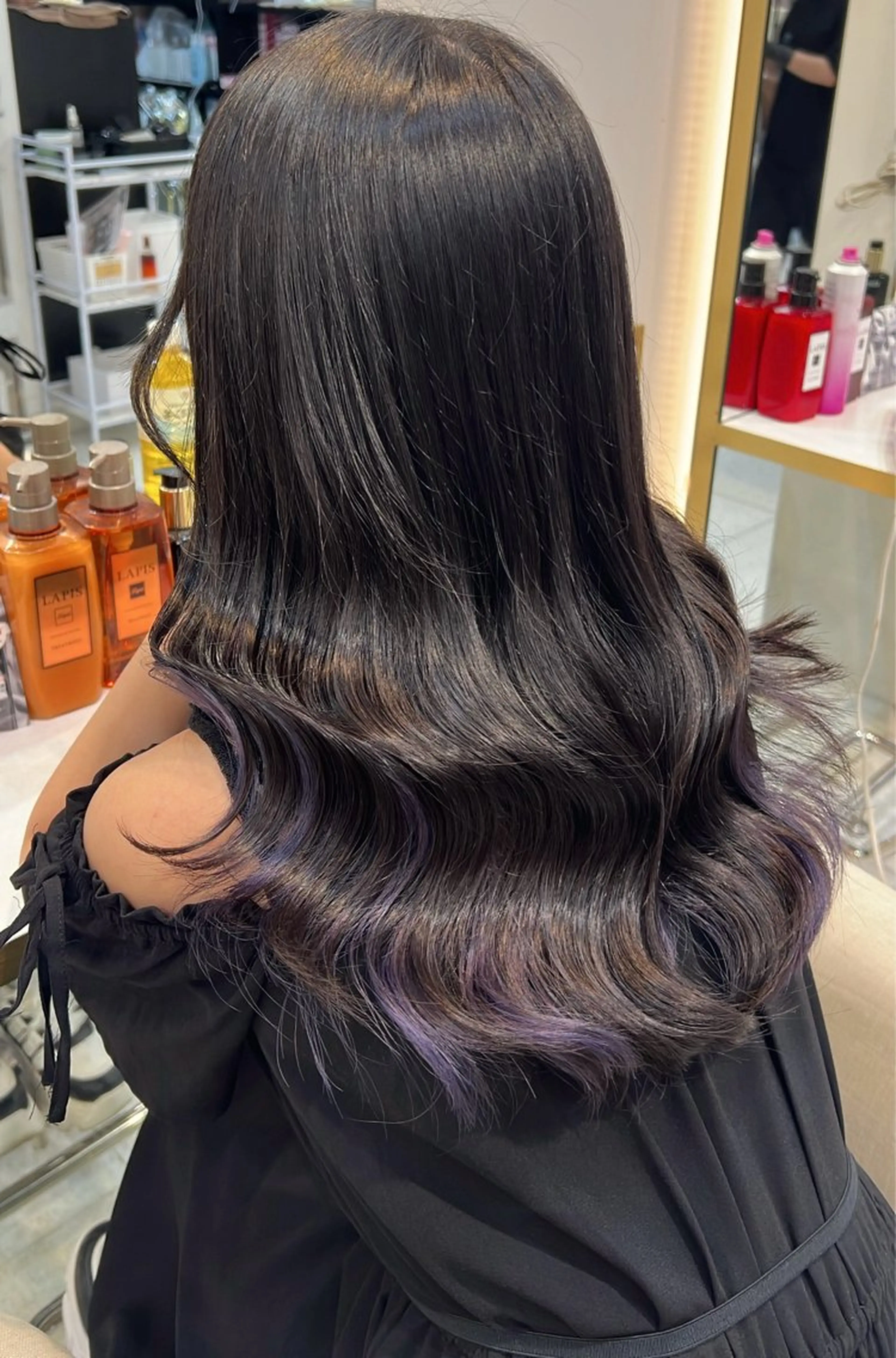 ロング カラー シールエクステ ベージュカラー ブリーチ ケアブリーチ 透明感カラー ヘアカラー 渋谷髪質改善/縮毛 矯正/かすが🪽🫧のヘアスタイル