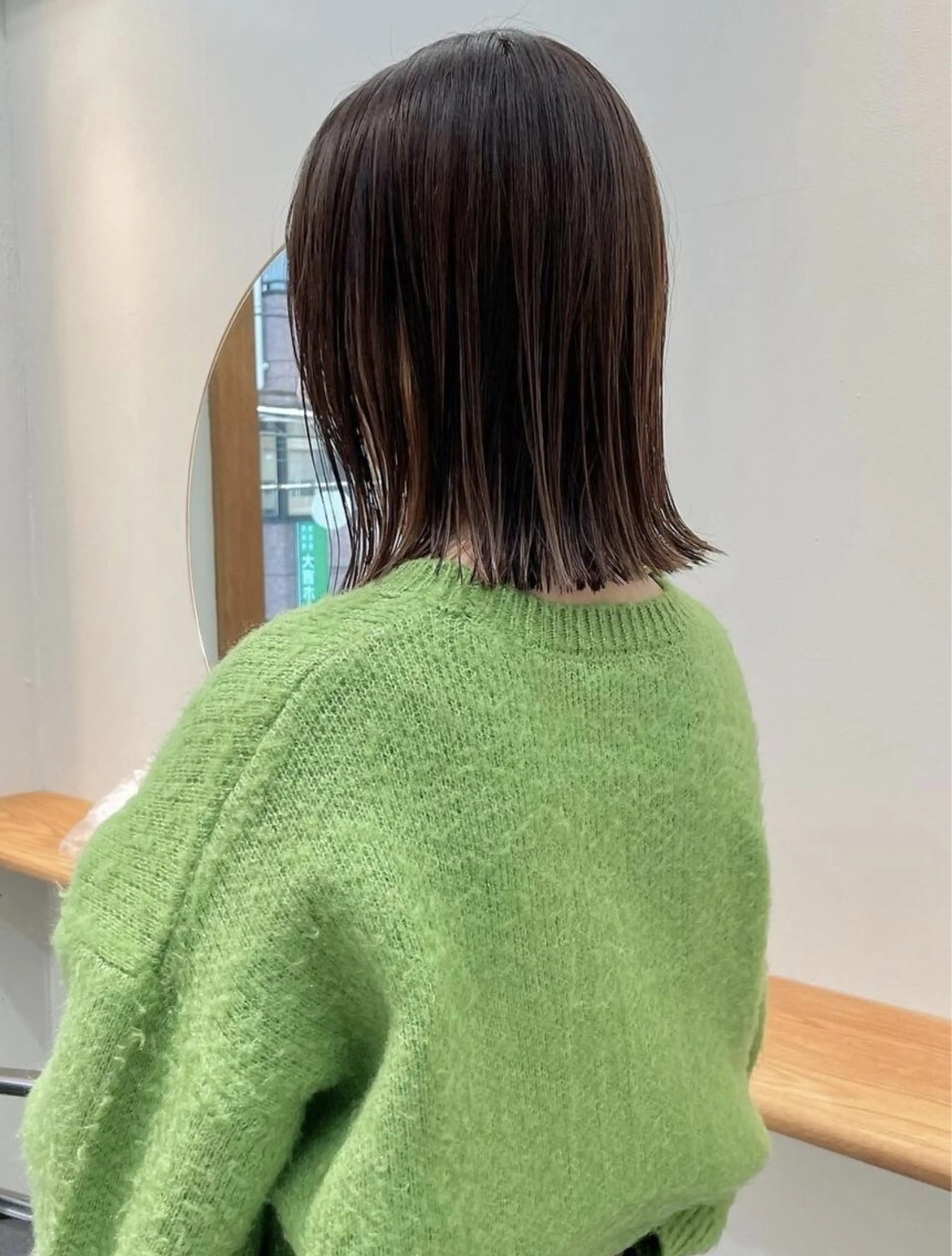 ショート カラー ブラウンカラー ハイライトカラー モカブラウン ハイライト ヘアカラー 立川艶髪カラーと映画 美容師YUJIのヘアスタイル