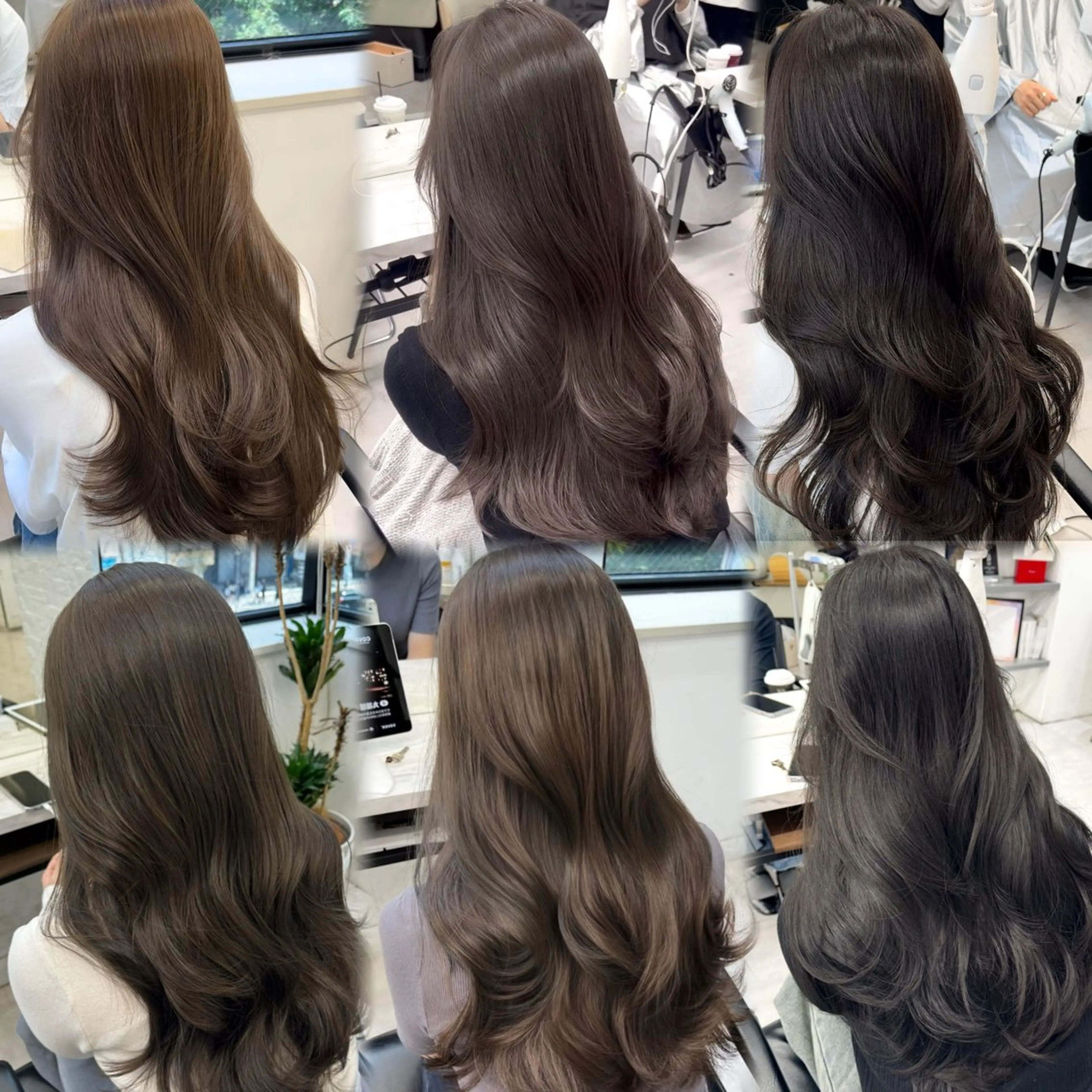 カラー なつき🎀韓国 styleのヘアスタイル