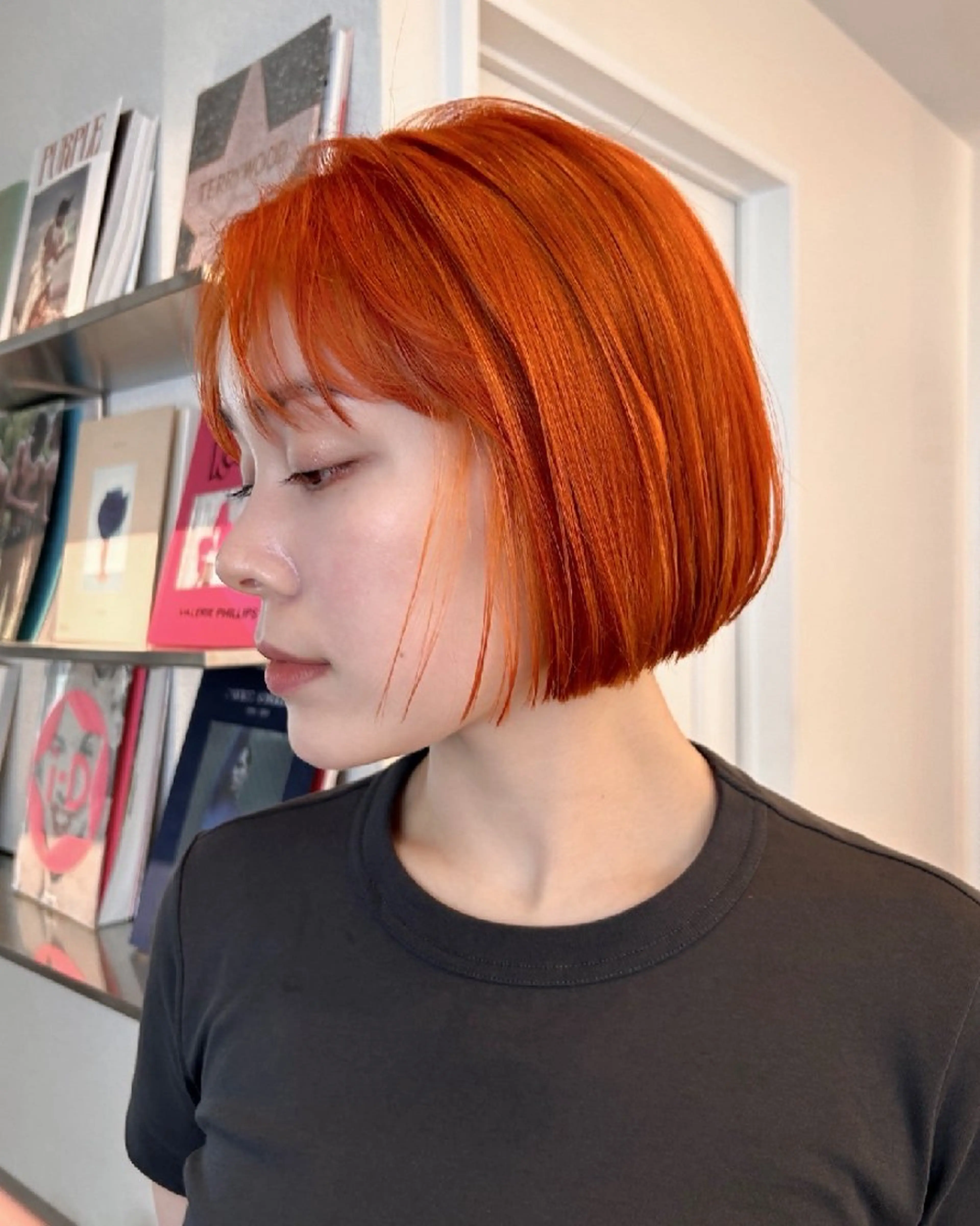 カラー ミディアム ヘアカラー ケアブリーチ特化 same 🦈のヘアスタイル