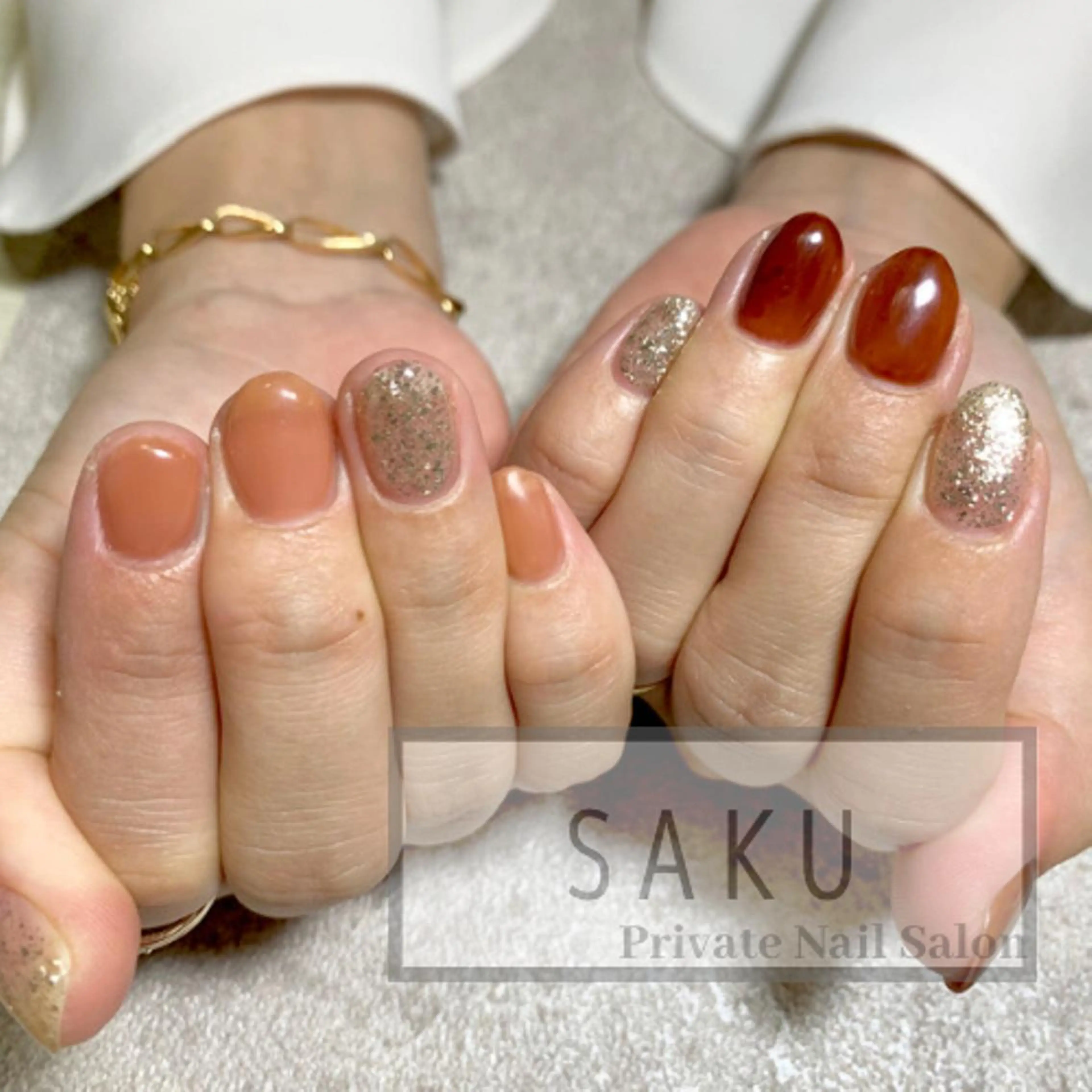 ネイル ハンドネイル SAKU  nail[サクネイル]所属・SAKU nail 作島茜のネイルデザイン