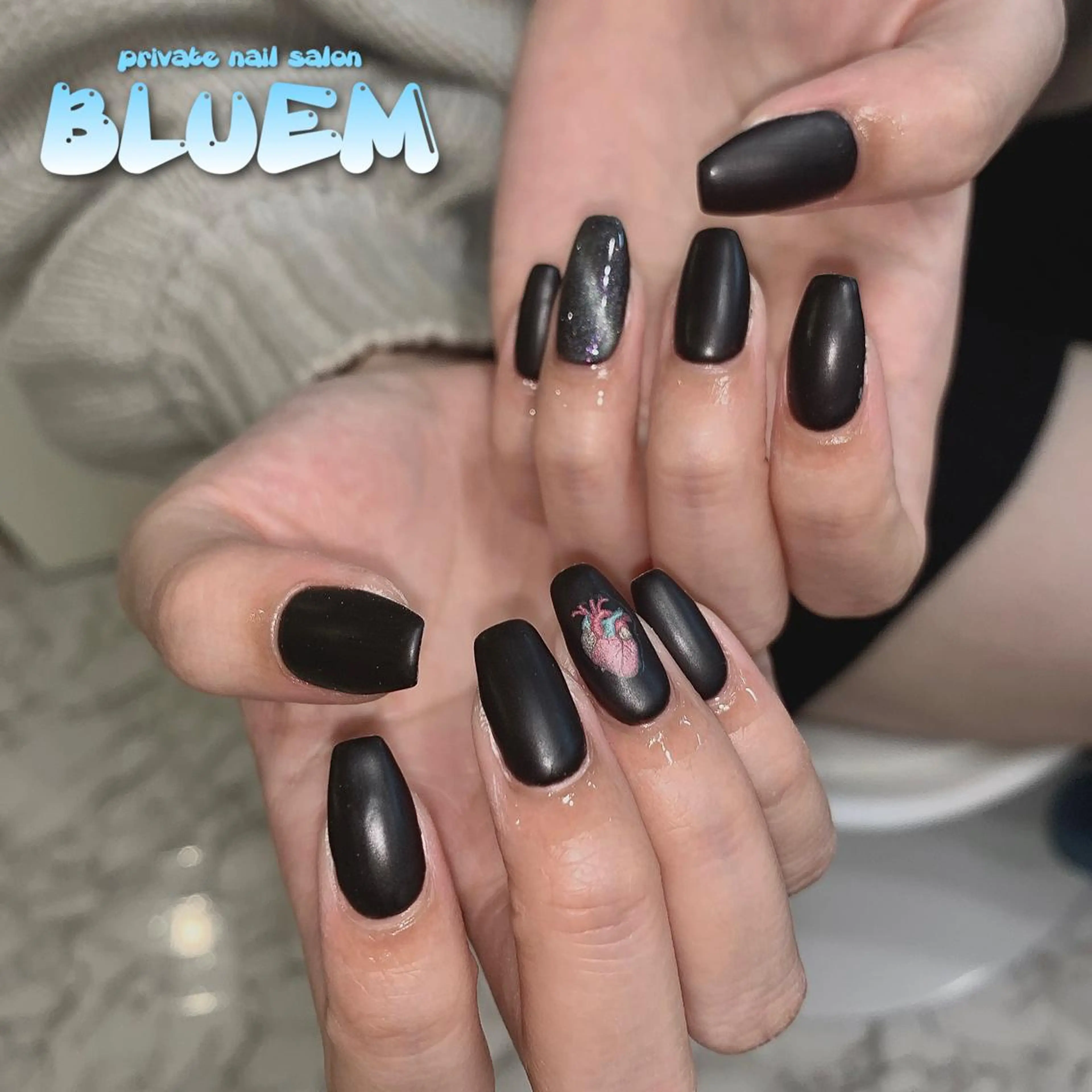 ネイル ハンドネイル BLUEM なな🐶のネイルデザイン