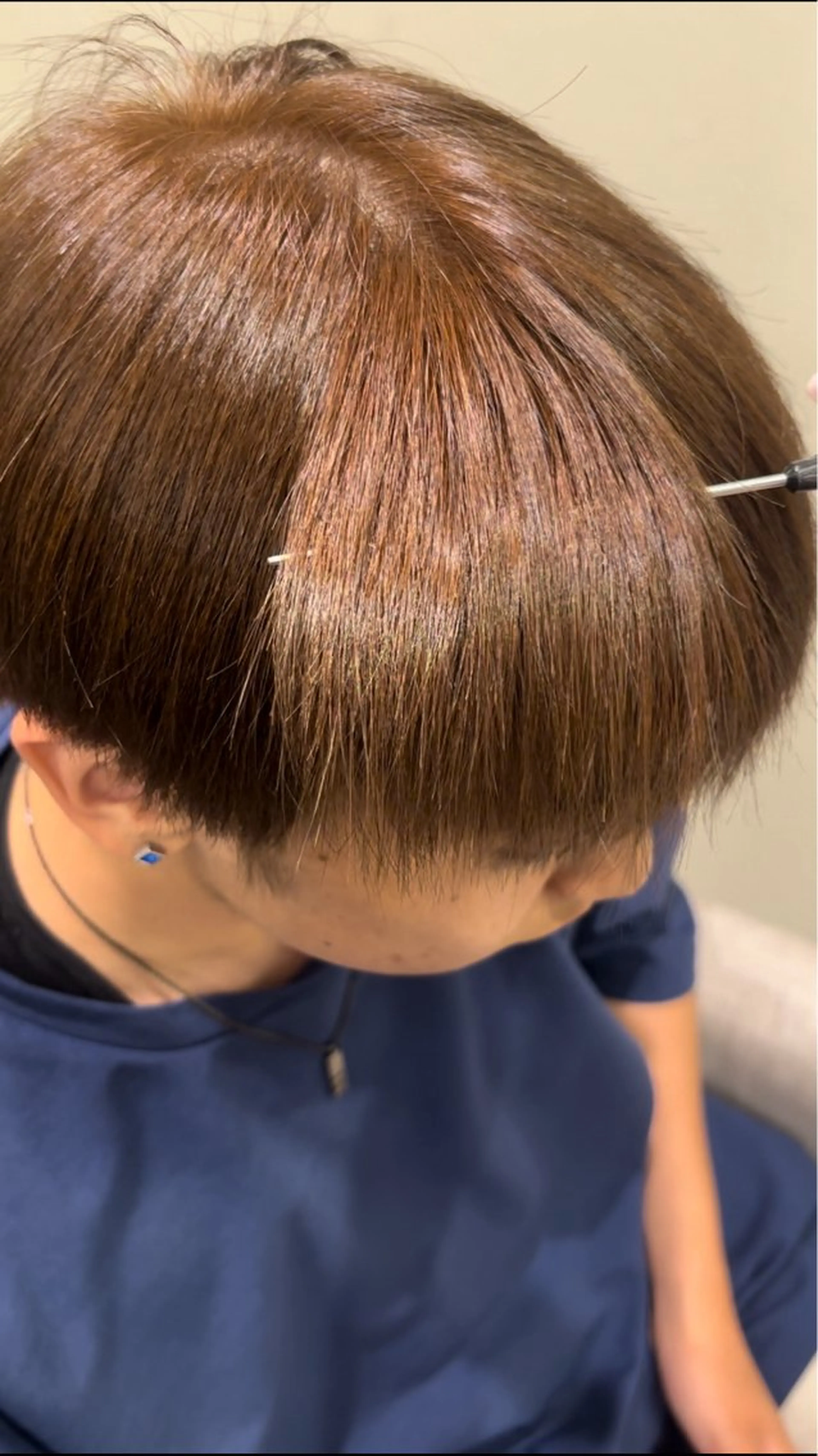 カラー メンズ 猪妻 采蘭のヘアスタイル