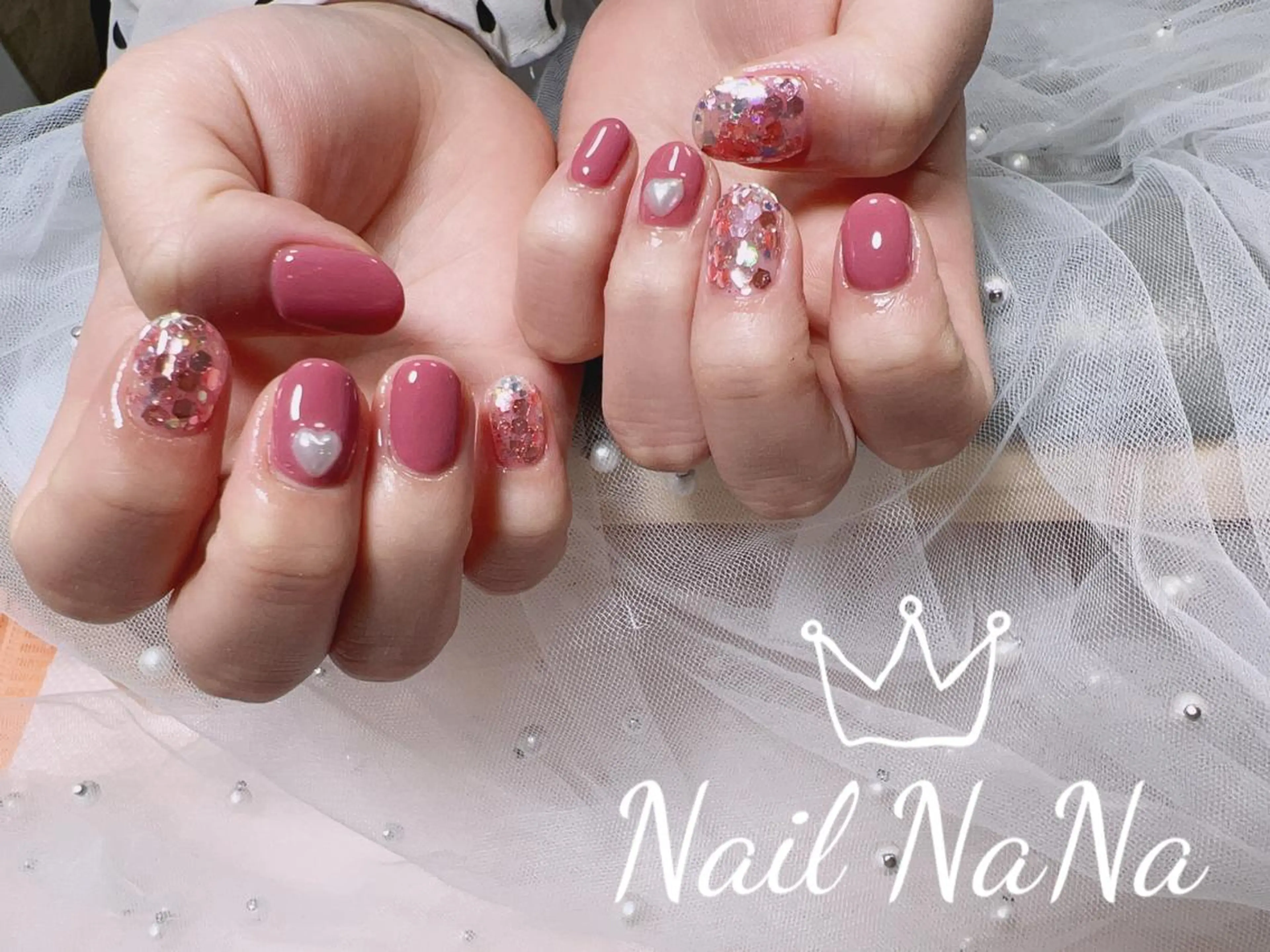 ショート カラー ネイル ハンドネイル Nail NaNaのネイルデザイン