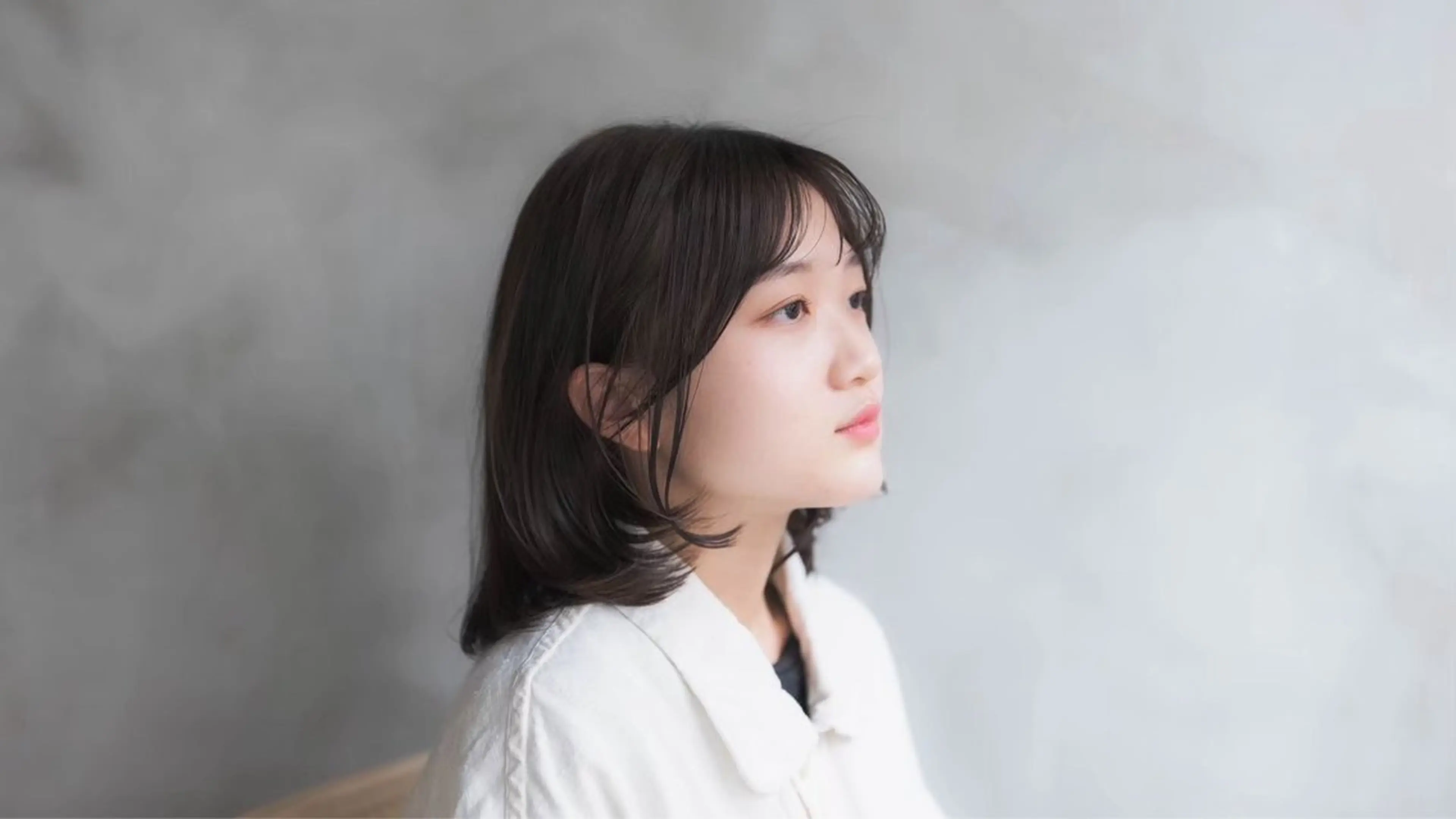 ミディアム カラー ・ nanokaのヘアスタイル