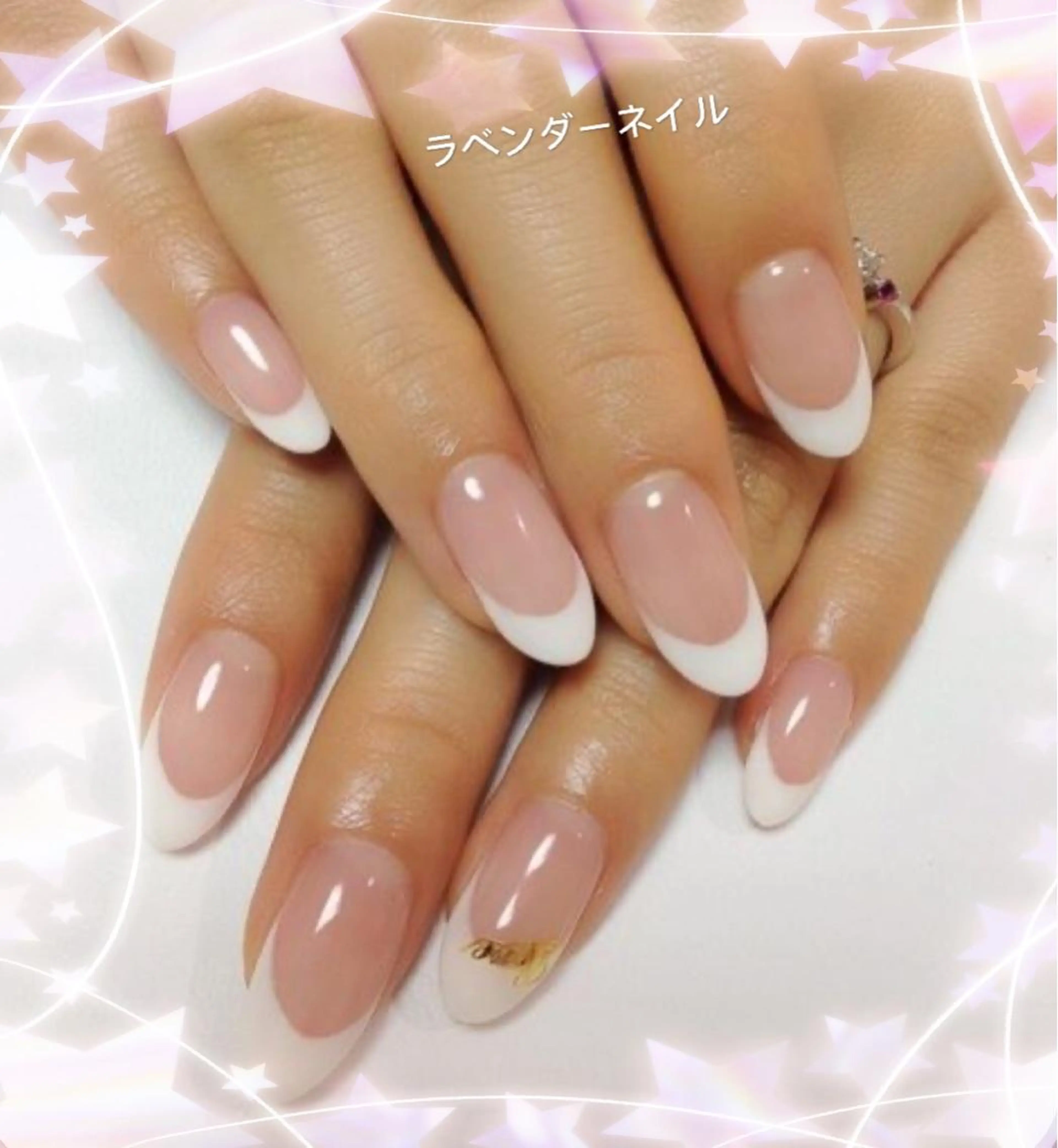 ネイル ラベンダー💖日暮里 ルル💖ネイルのネイルデザイン