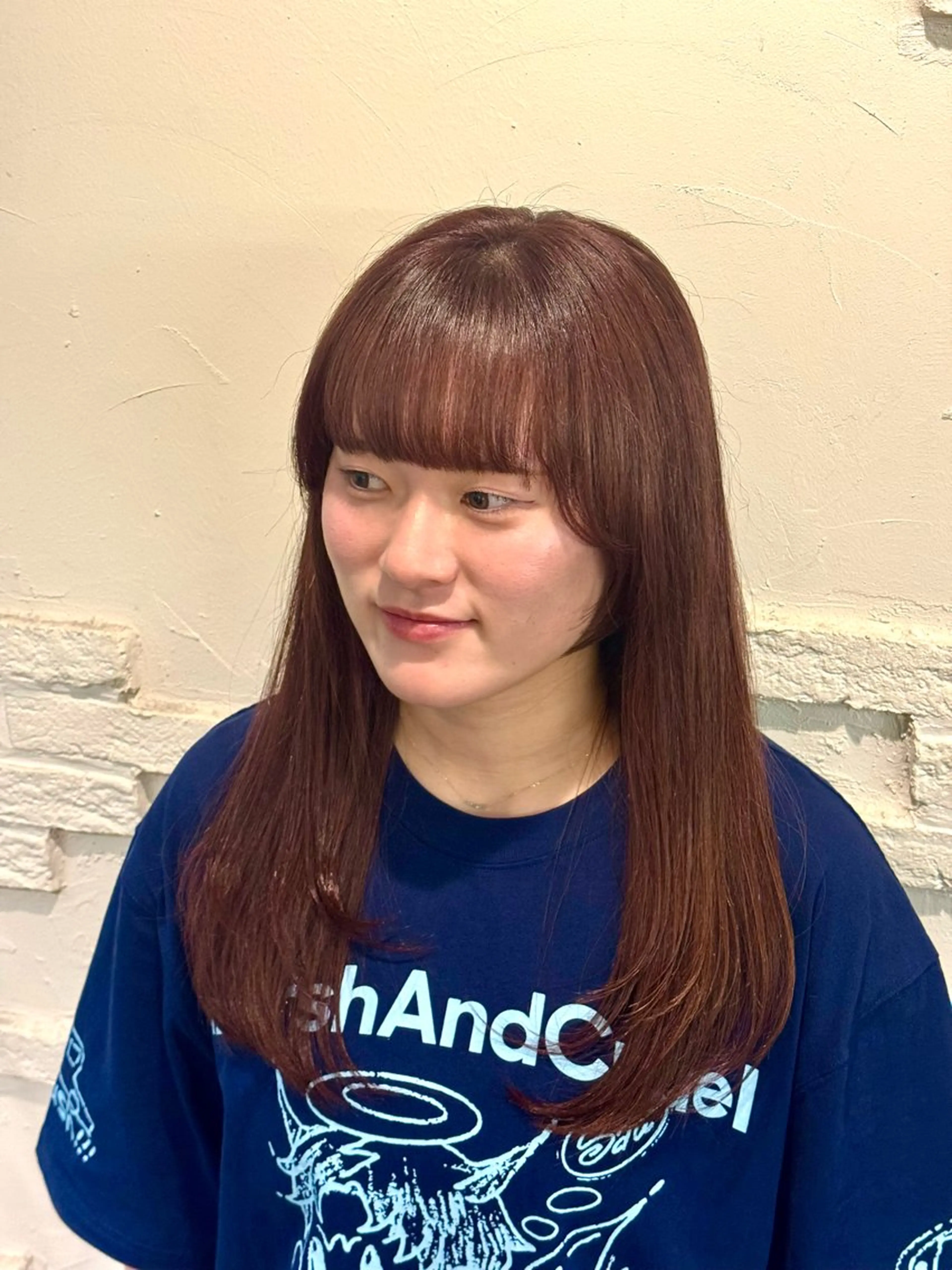 ロング 顔周りカット レイヤーカット MINT Moeのヘアスタイル