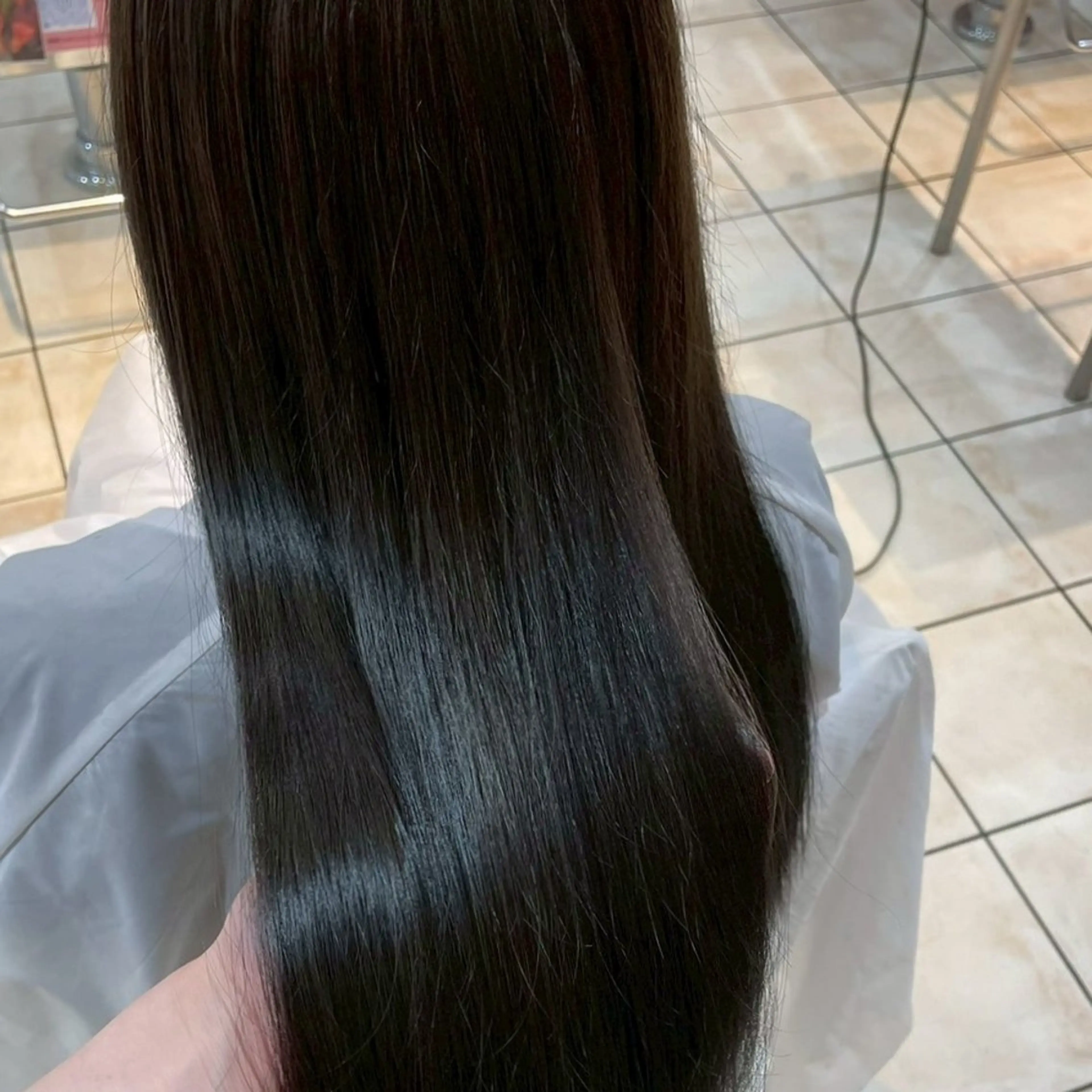 カラー ロング 無料モデル募集中🫧 田村 羽夏のヘアスタイル