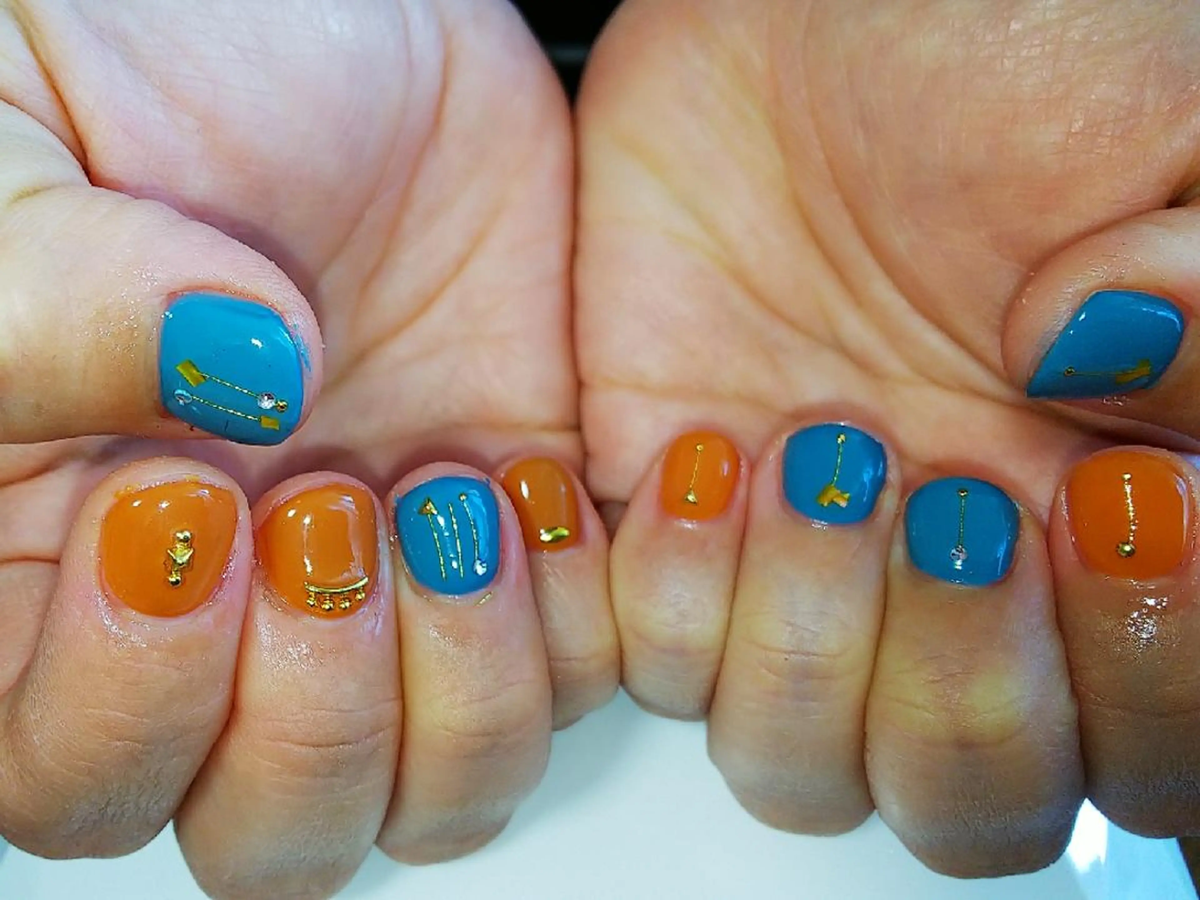 ネイル infinity skyのネイルデザイン