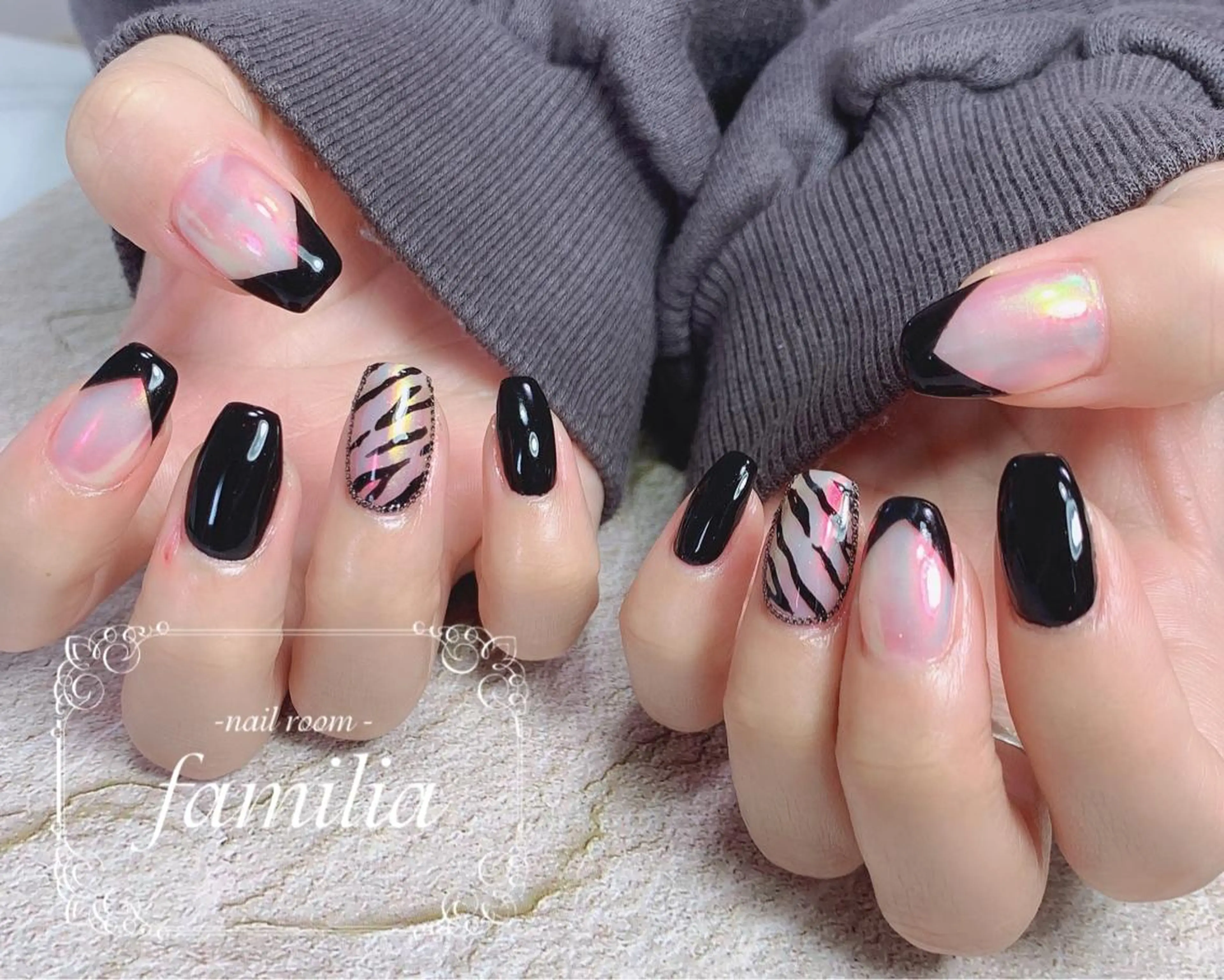 ネイル ハンドネイル -nailroom- familiaのネイルデザイン