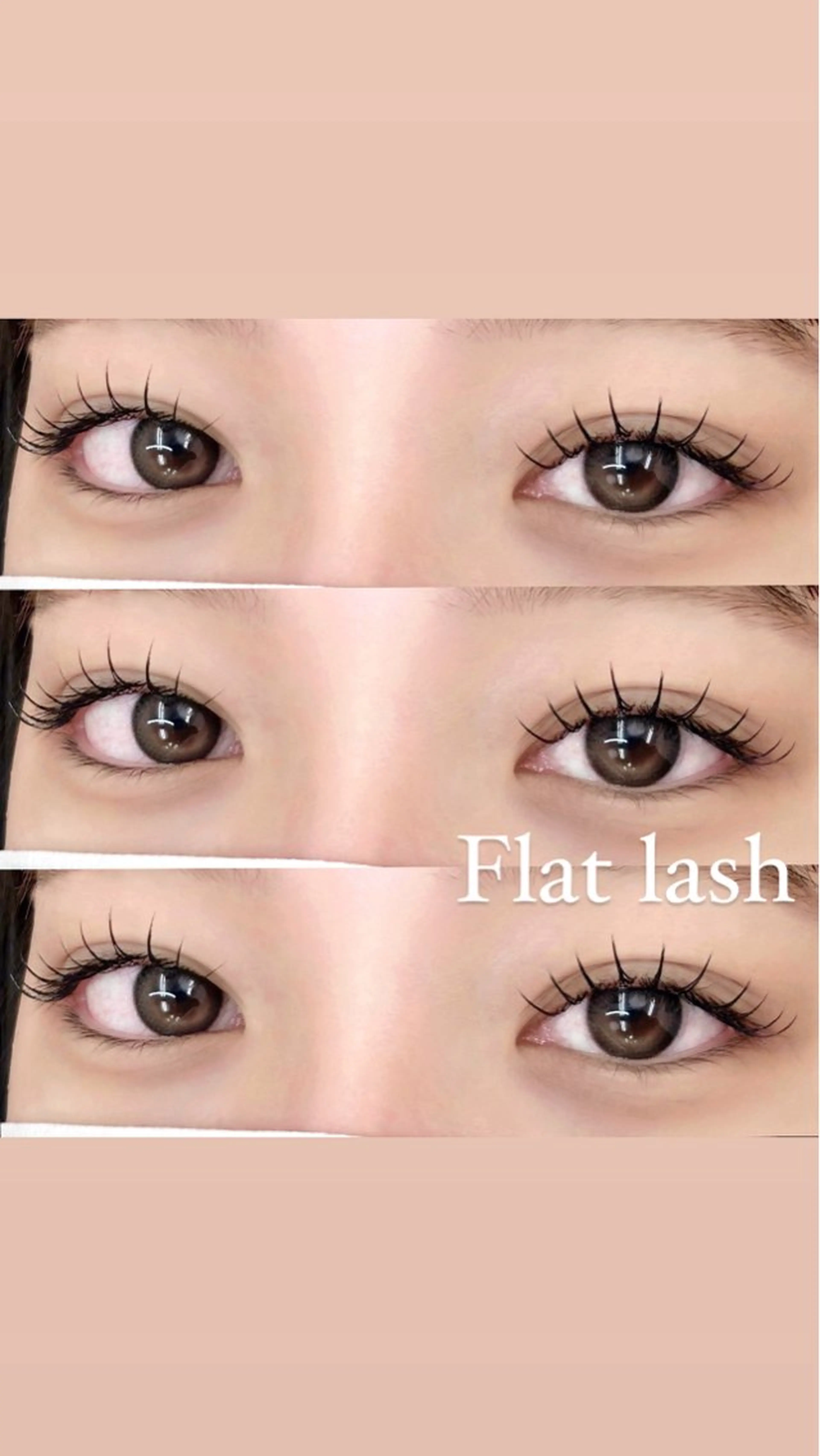 マツエク・マツパ フラットラッシュ マツパ/マツエク Belleamourのマツエク・マツパデザイン