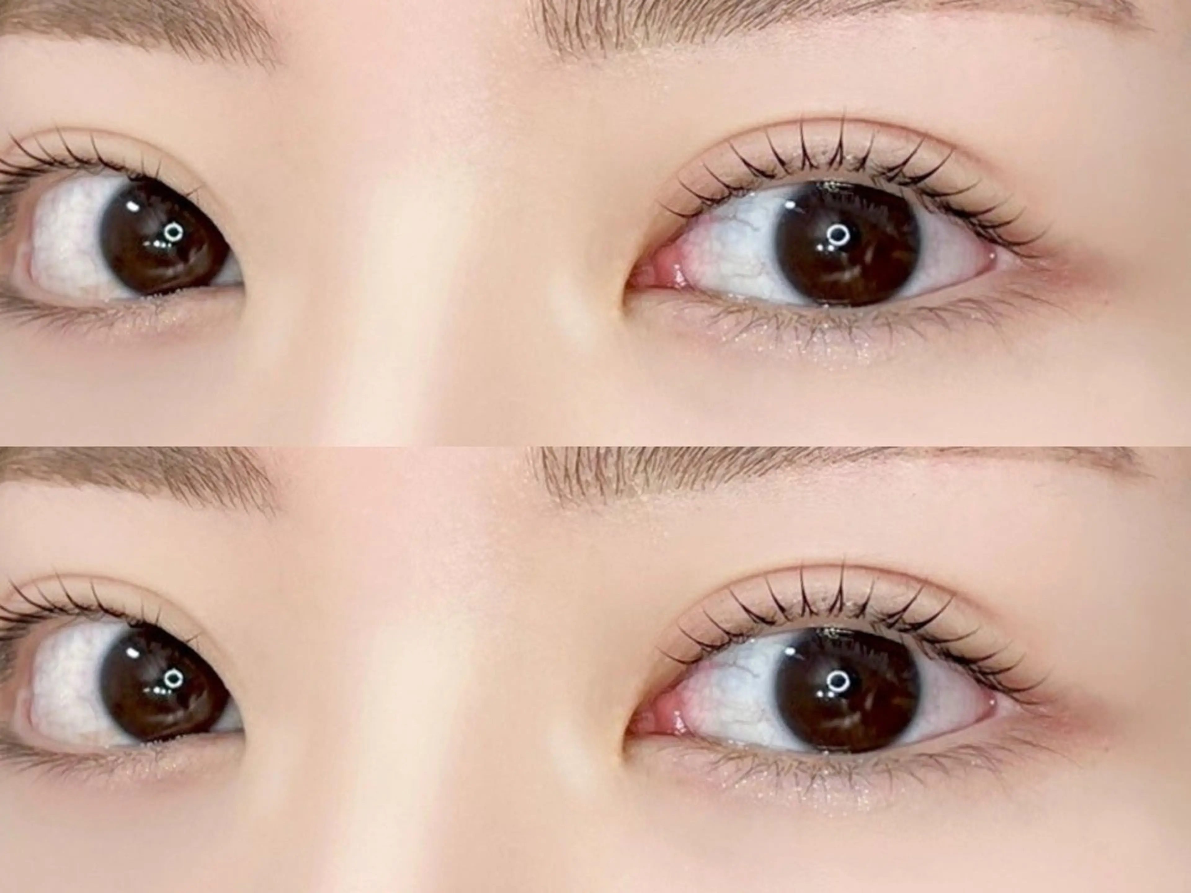 マツエク・マツパ ワンホン/韓国ガ ーリー/透明感/りよのヘアスタイル