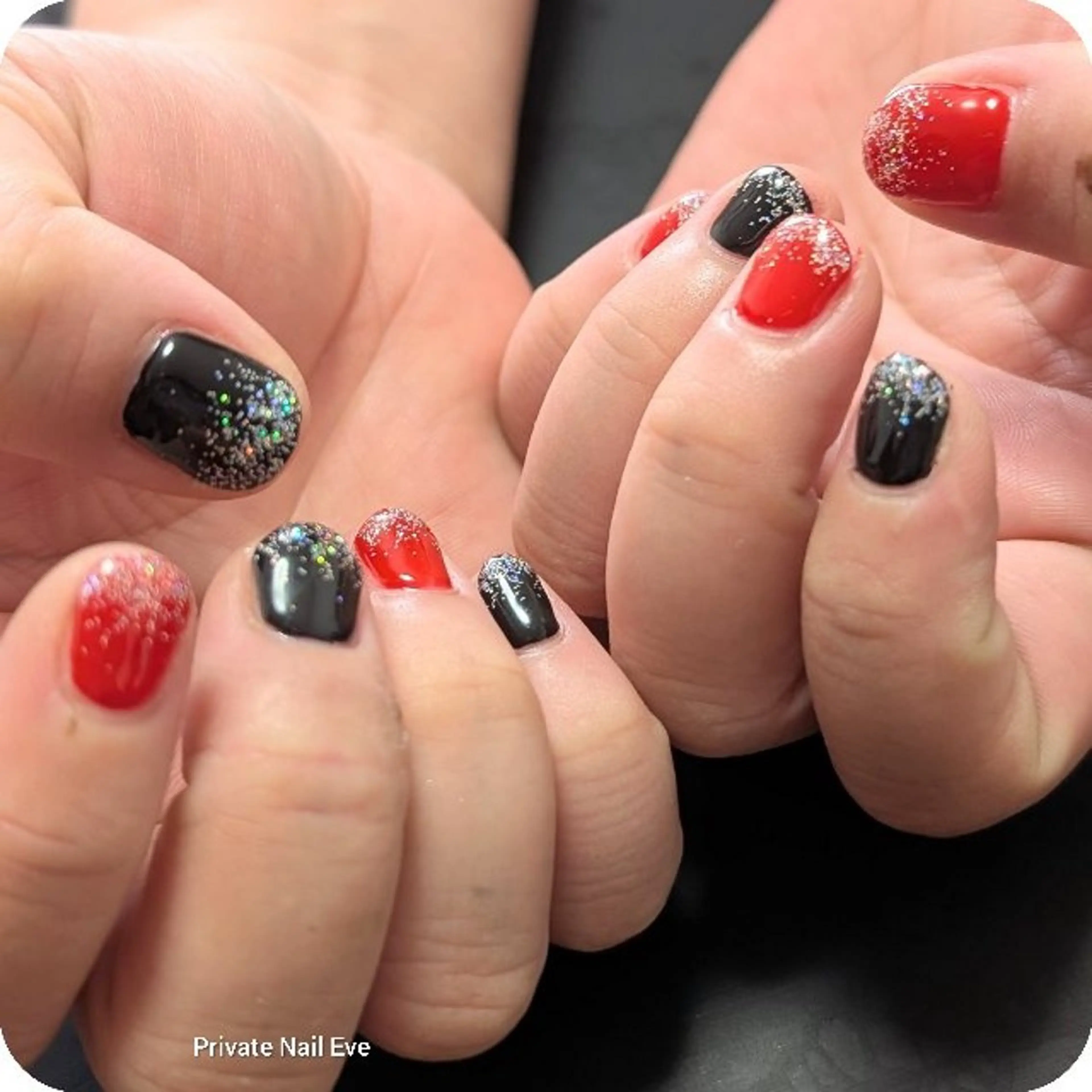 ネイル グラデーション ラメ(グリッター) ラメグラデーション ワンカラーネイル ハンドネイル ネイル junkoのネイルデザイン