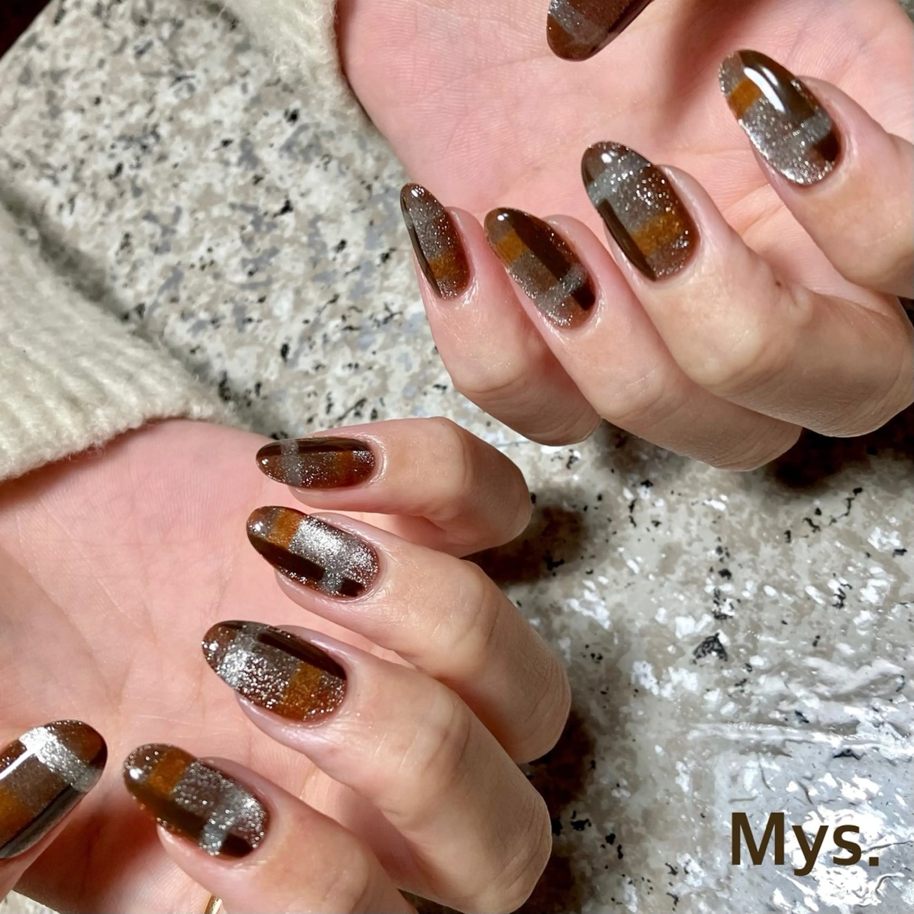 ネイル ハンドネイル Mys. 三上紗紀のネイルデザイン