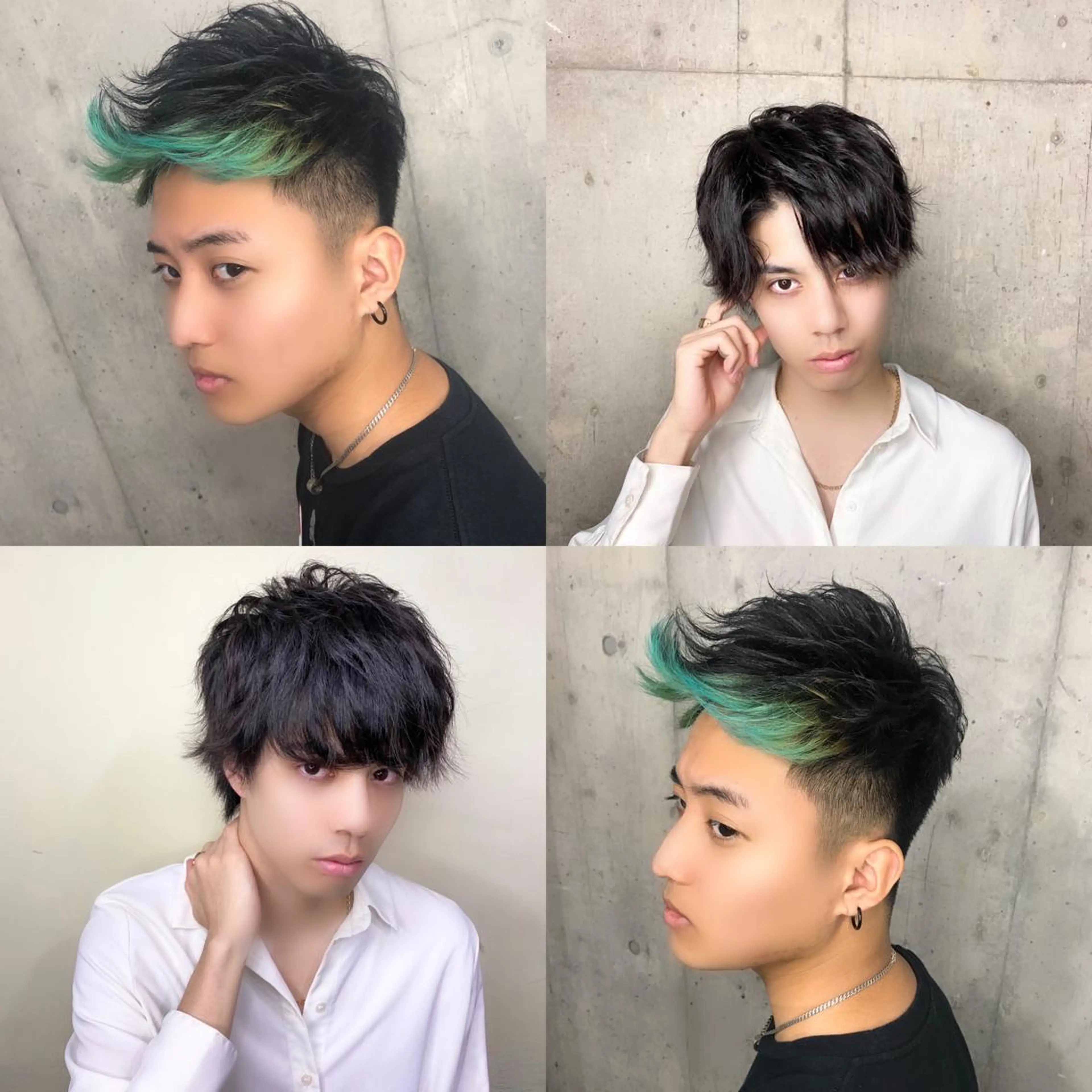 メンズ メンズブリーチカラー /パーマ ごーた立川のヘアスタイル