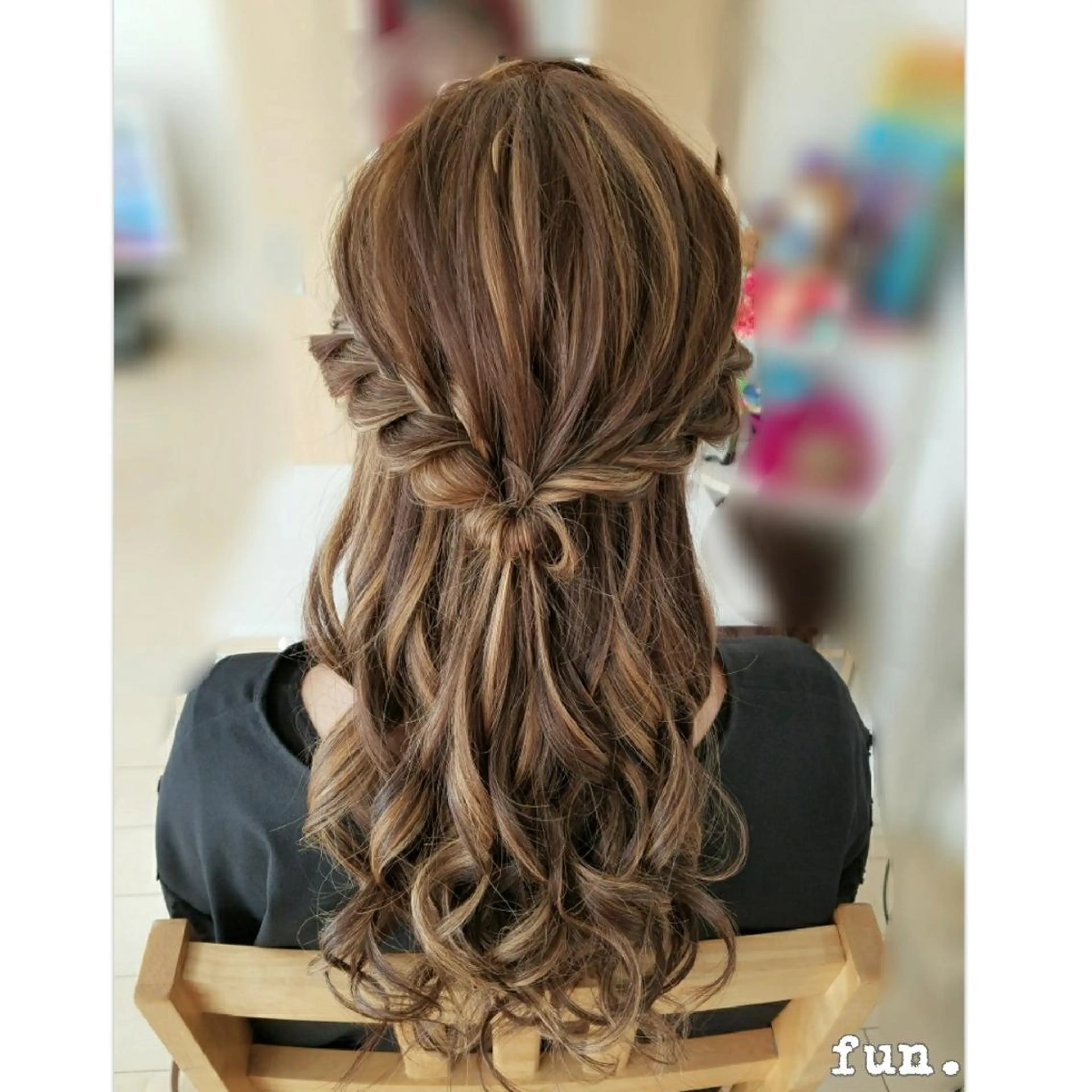 ロング ヘアアレンジ fun./ヘアセット /エクステ/着付のその他イメージ