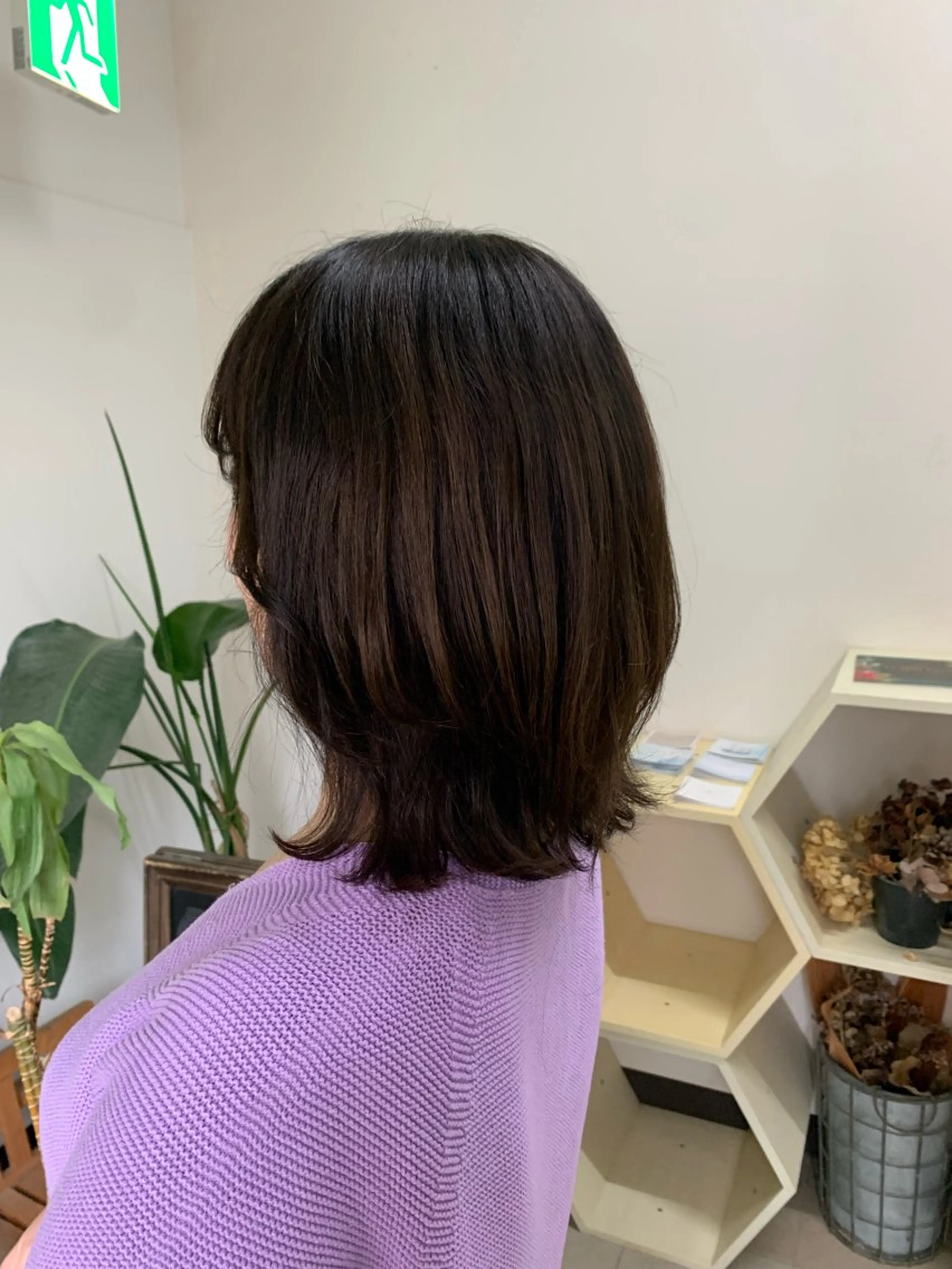 ミディアム 透明感カラー wacoのヘアスタイル