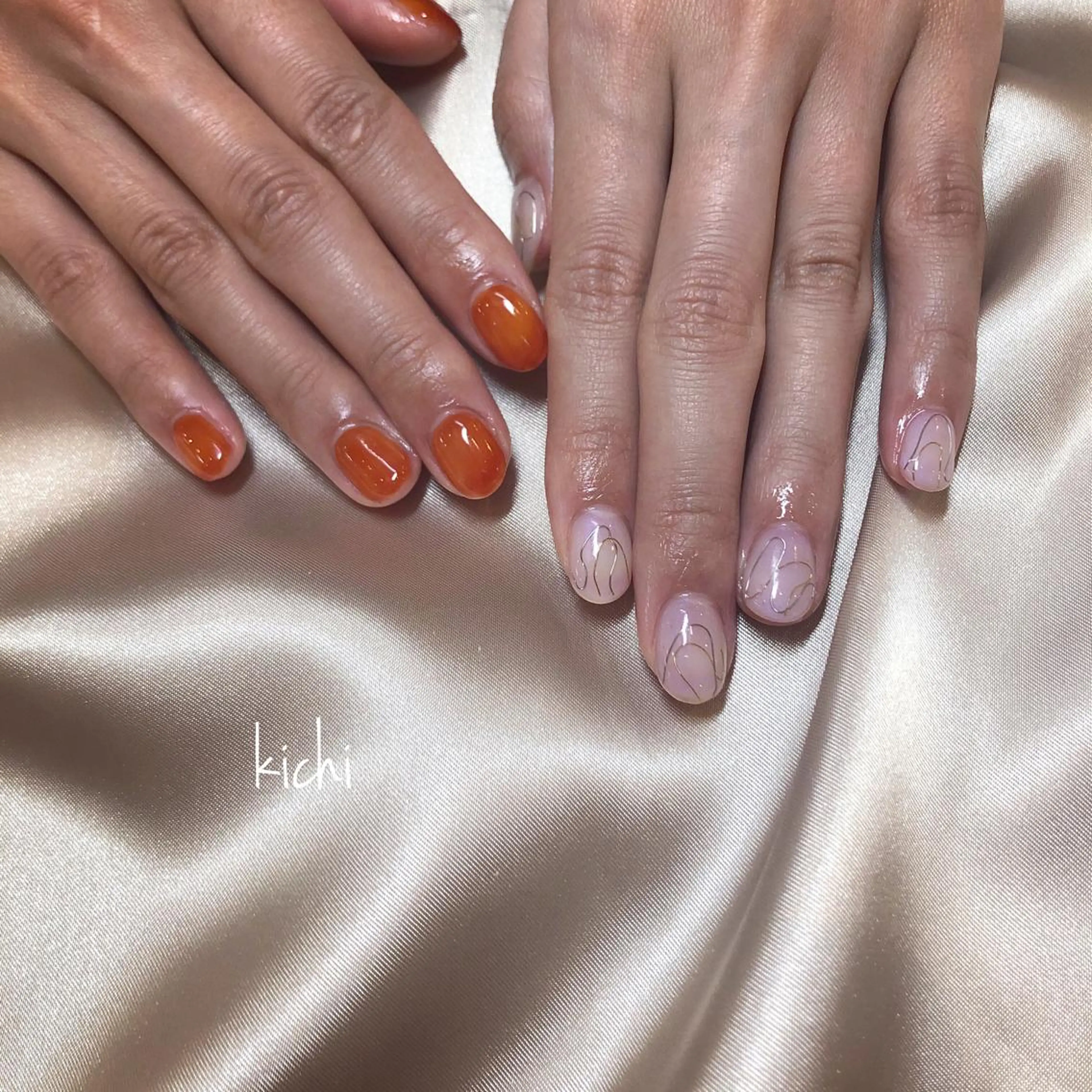 ネイル kichi･: *のネイルデザイン