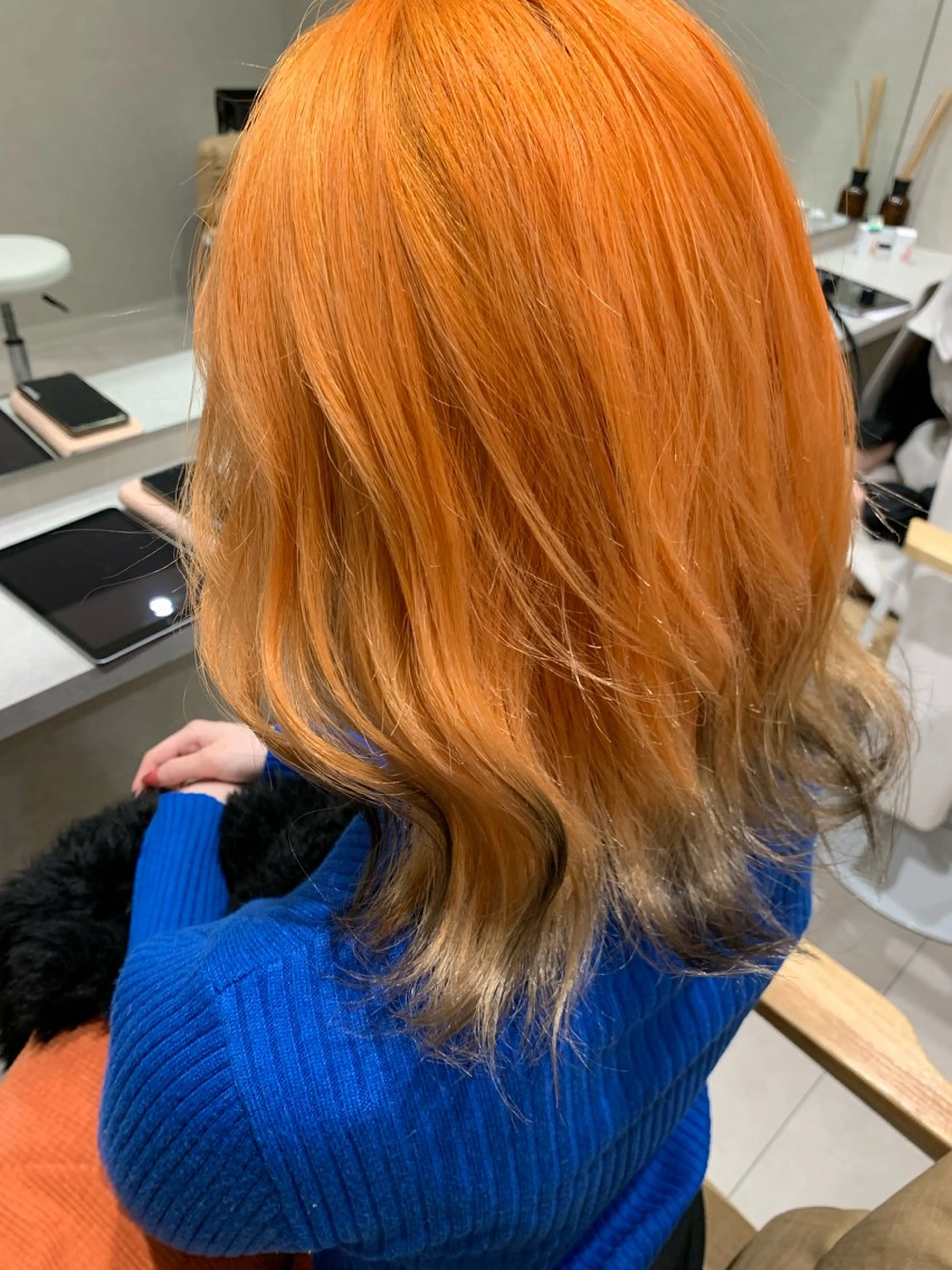 ミディアム ヘアカラー newiネウィ _naoのヘアスタイル
