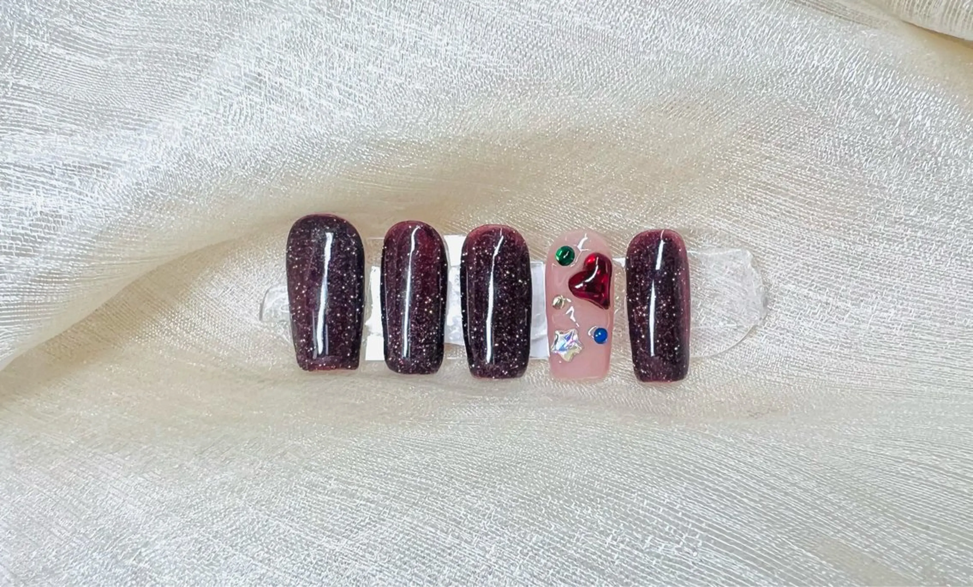 ネイル 冬ネイル クリスマス 櫻井 ナナのネイルデザイン