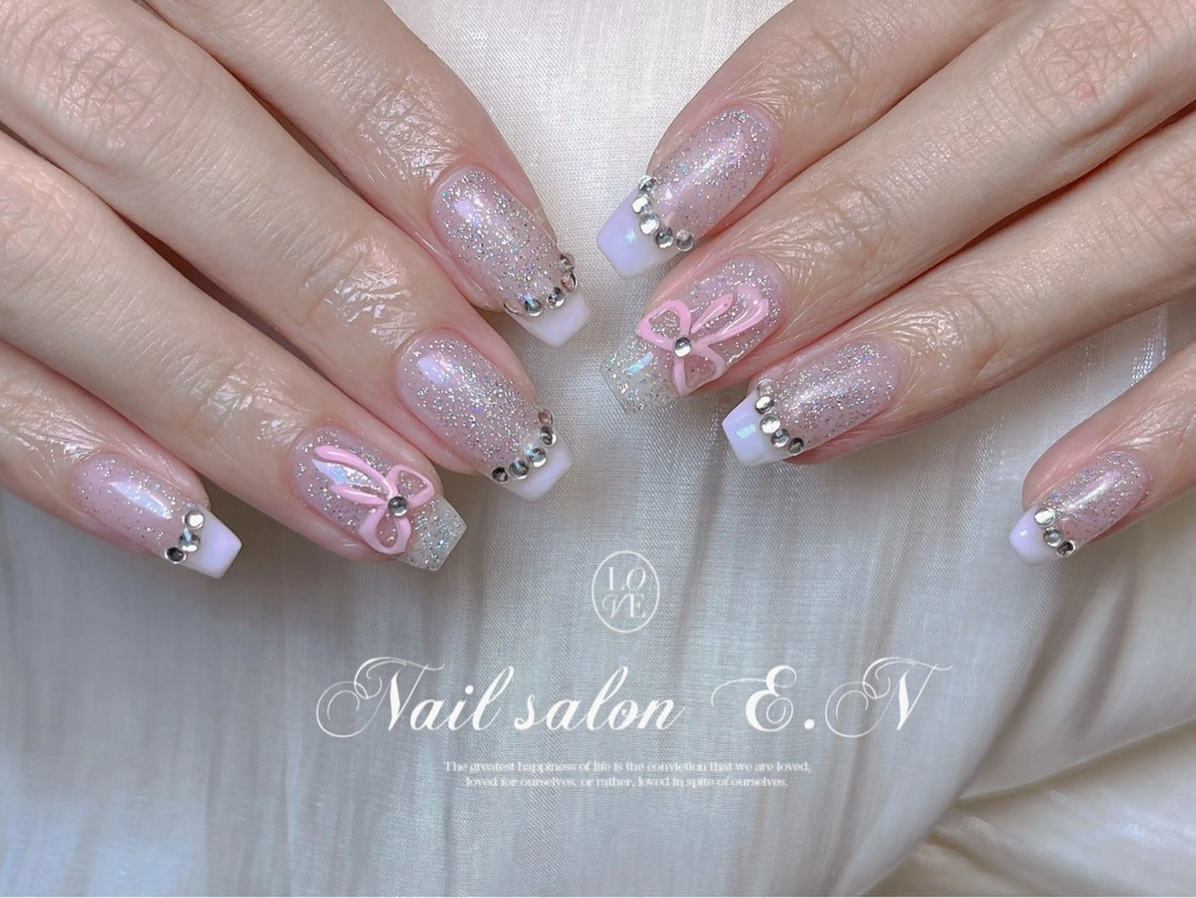 ネイル E.N🦋 長さ出し/持ち込みのネイルデザイン