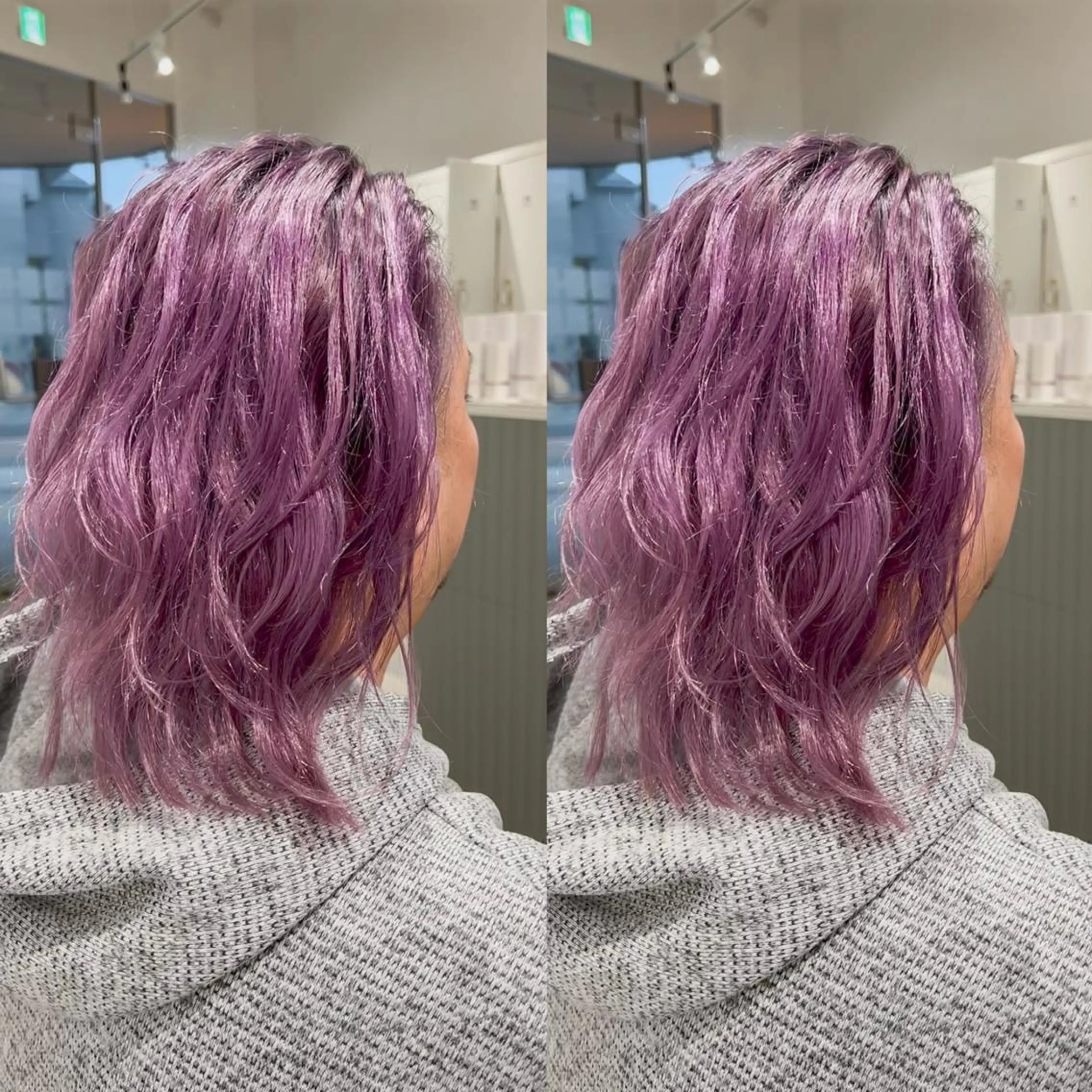 ミディアム sara中谷 哲のヘアスタイル