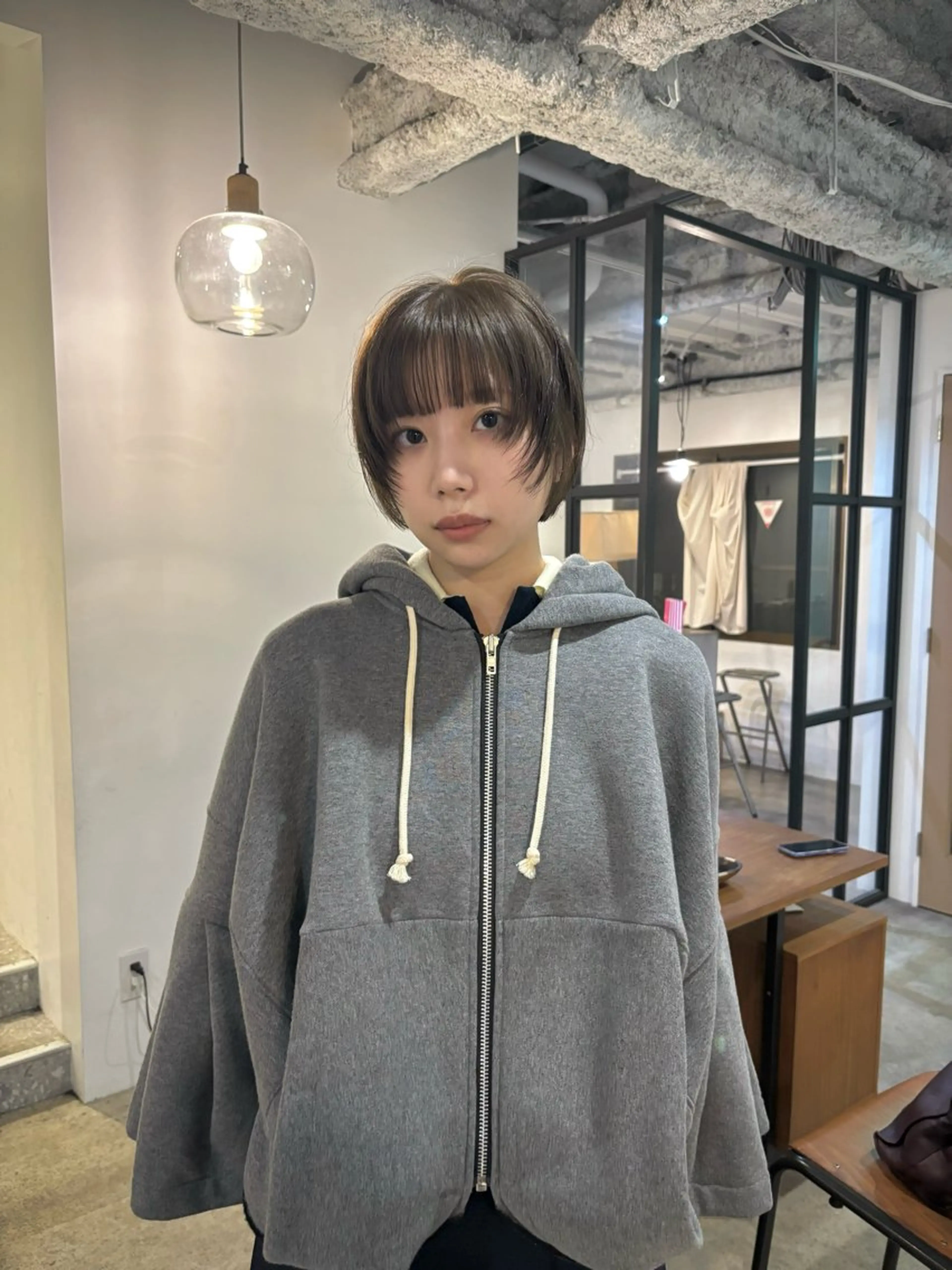 ショート カラー カット ヘアカラー yu maのヘアスタイル