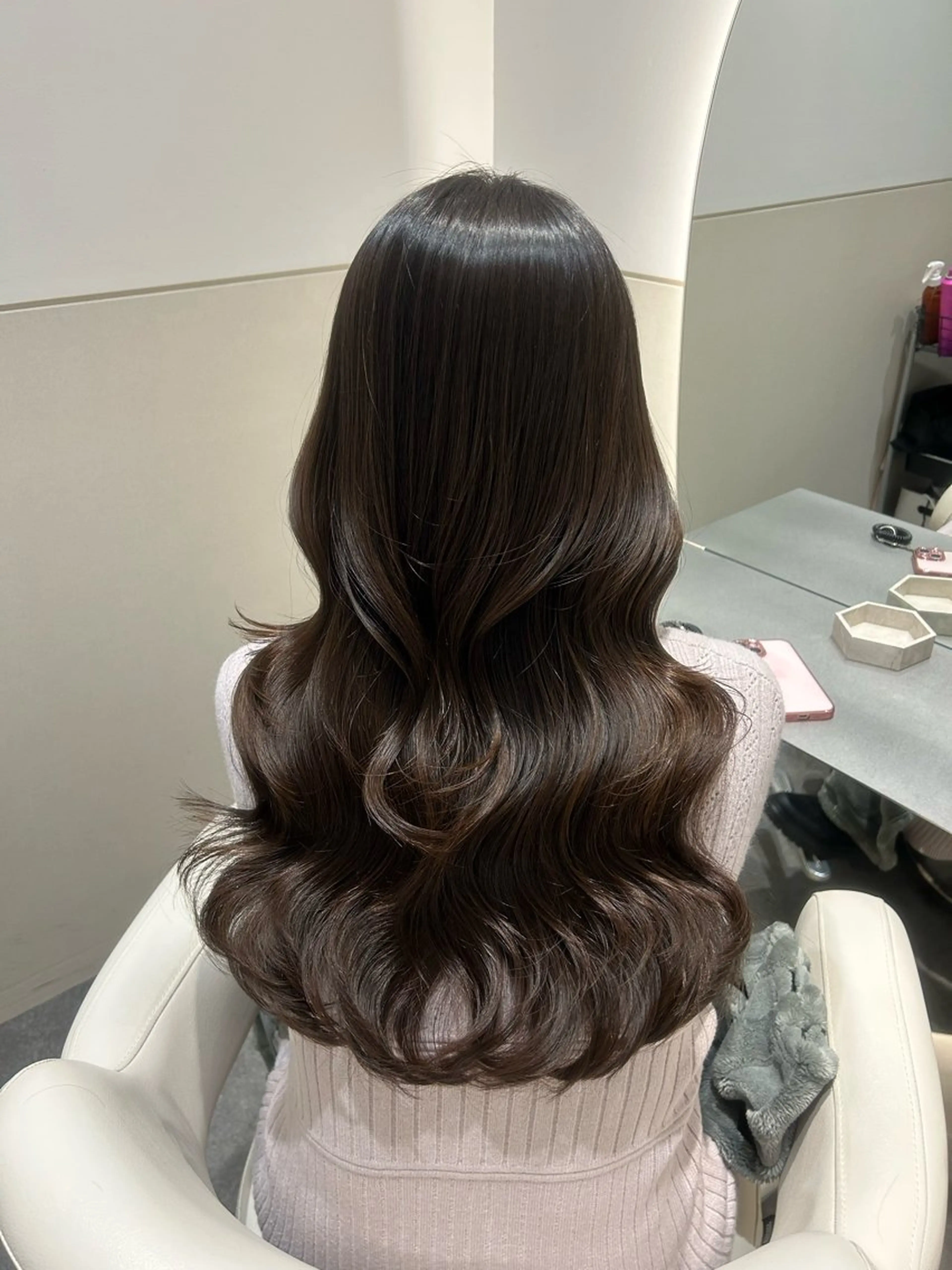 カラー カット ヘアカラー トリートメント 🩷韓国ヘア/ヨシン モリ🩷Maikaのヘアスタイル