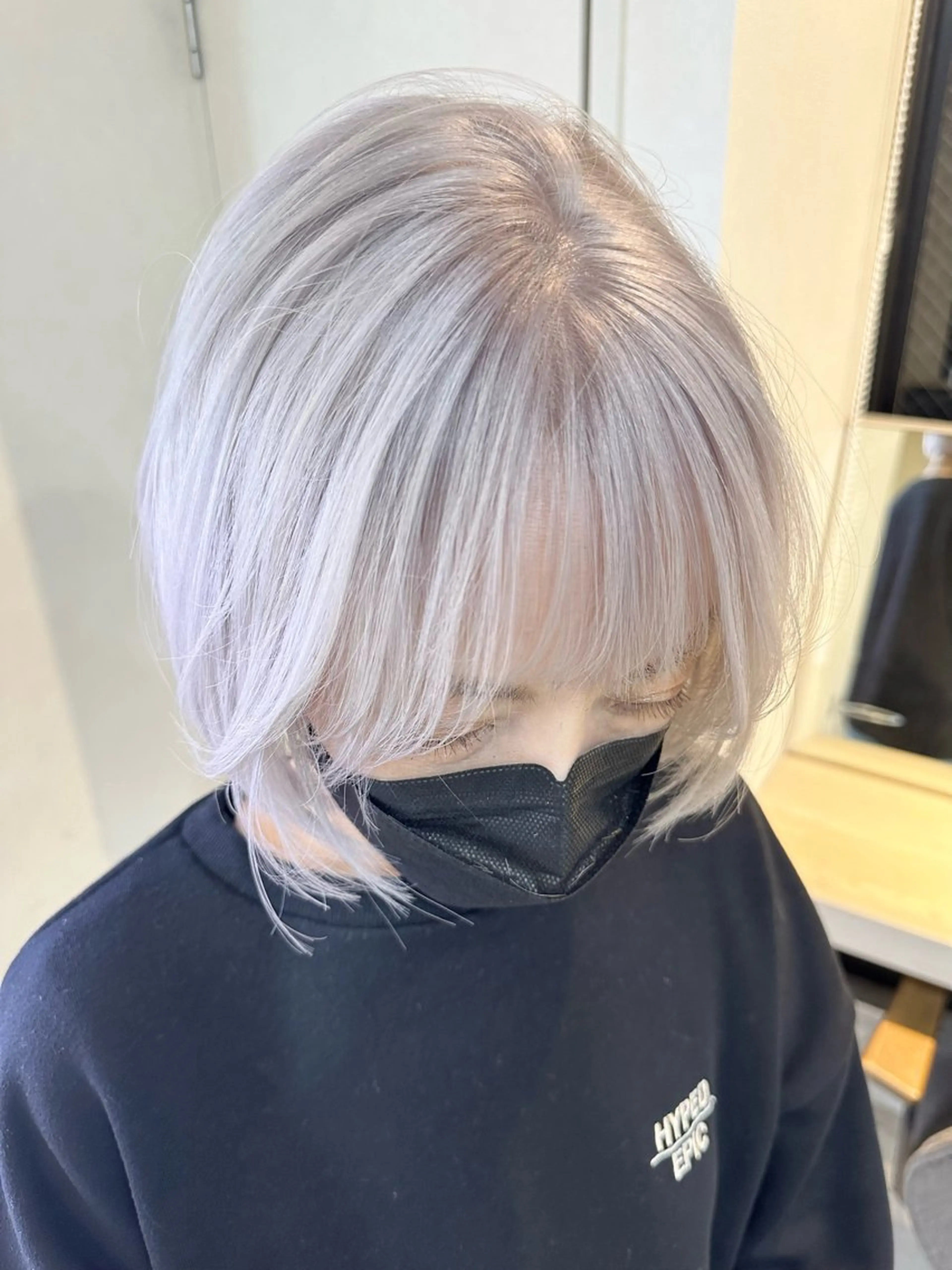 ショート ヘアカラー トリートメント 井上 一平のヘアスタイル